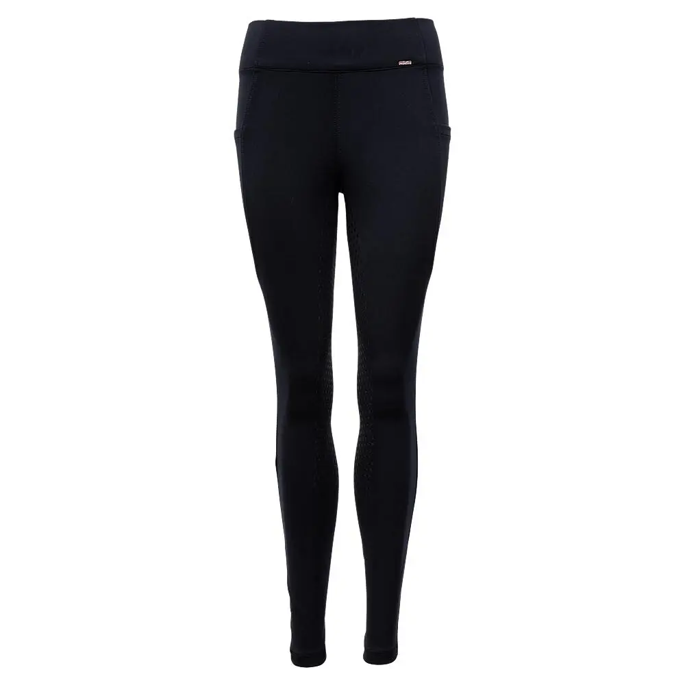 Leggings da equitazione per ragazza Premiere full grip Bitterroot