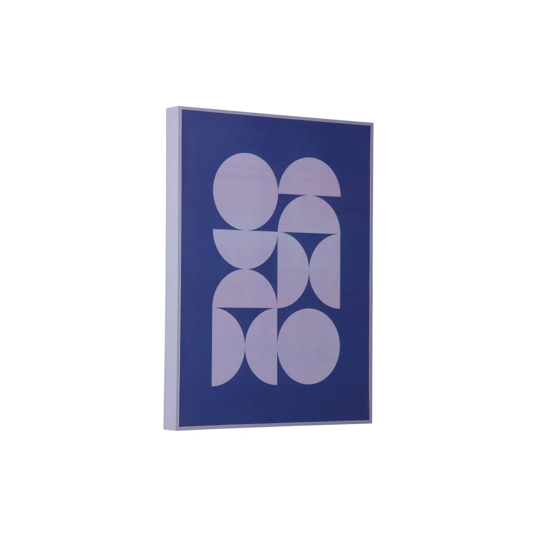Present Time Unisex Bleu Geometrische Tafel Abstracto