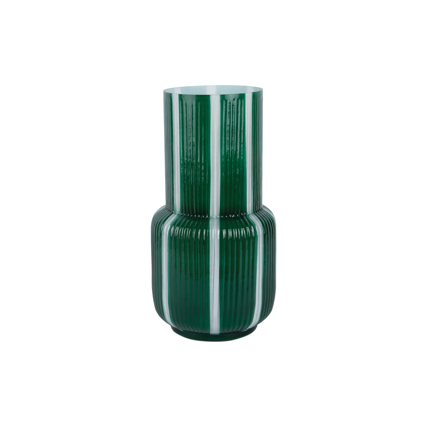 Vase Present Time Rayado Retro