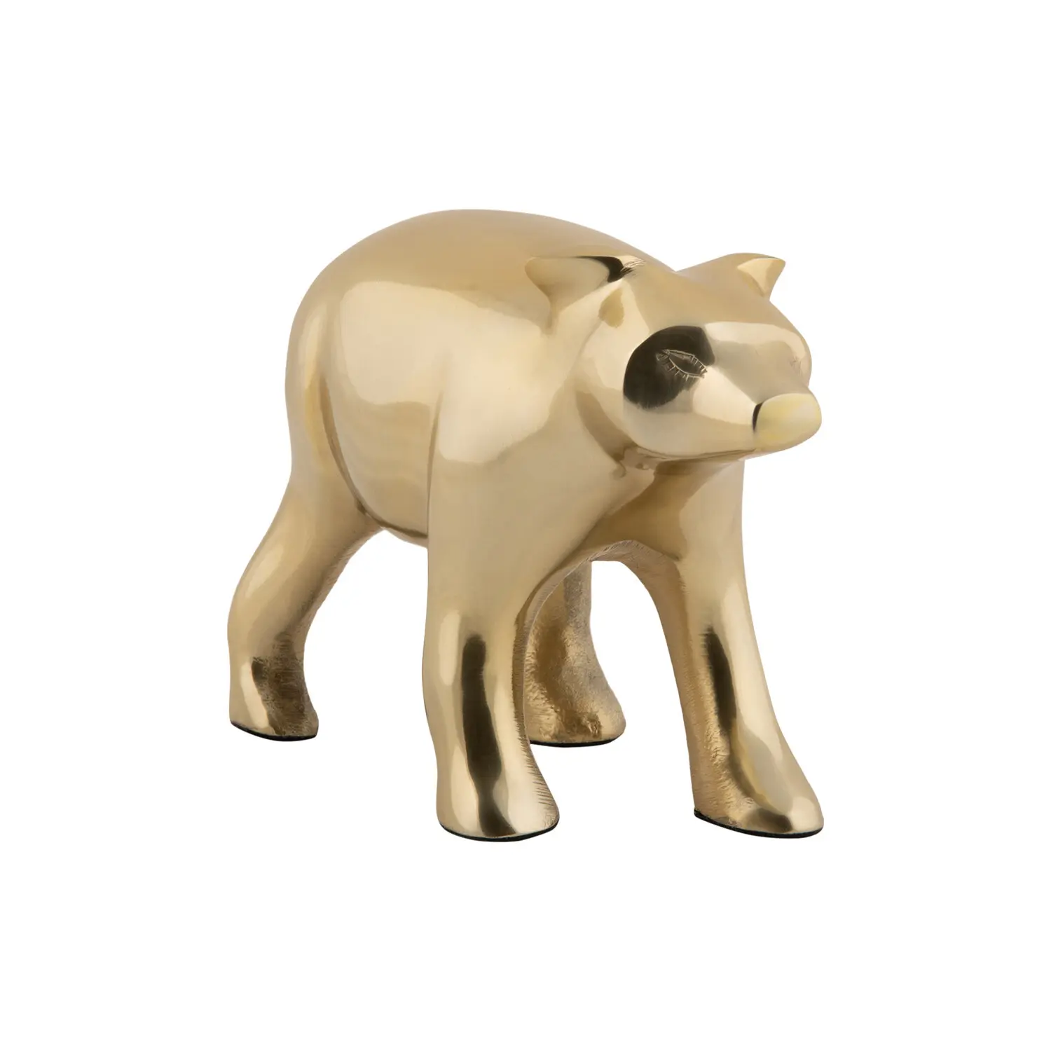Present Time Unisex Doré Statuette Bear