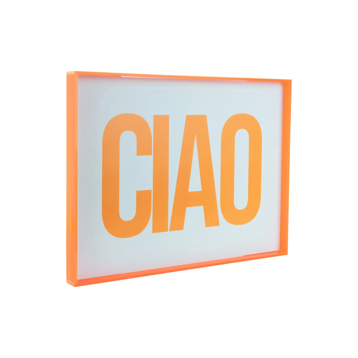 Wanddekoration Present Time Ciao