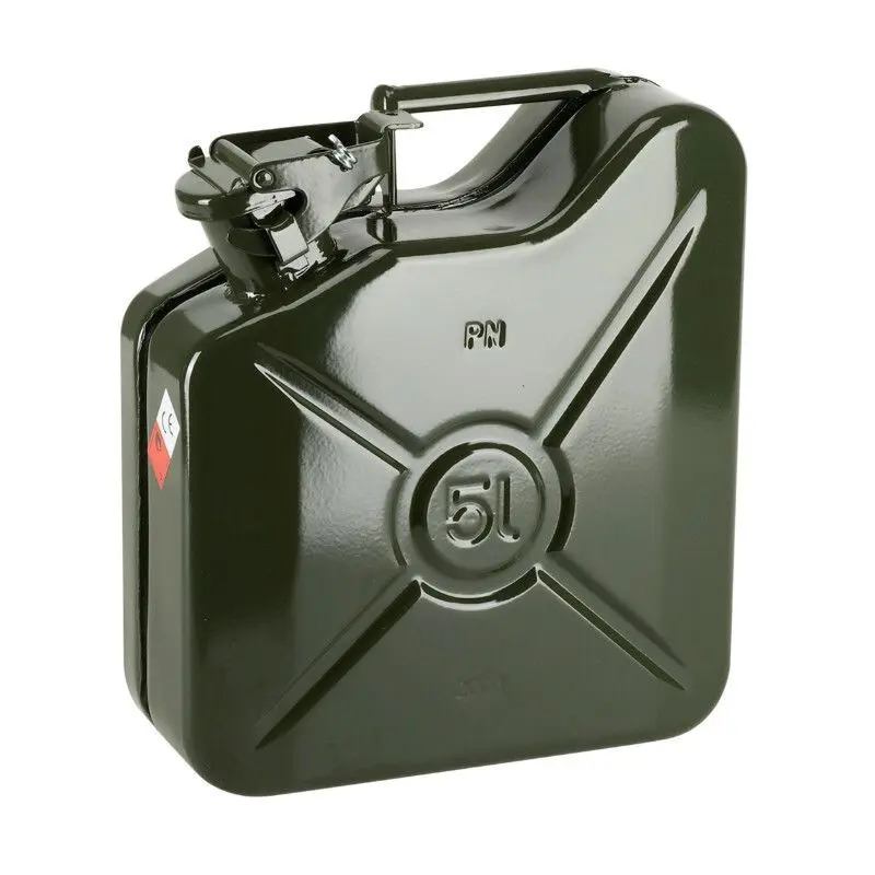 Jerrycan Benzin Treibstoff Metal Armee Typ us Pressol