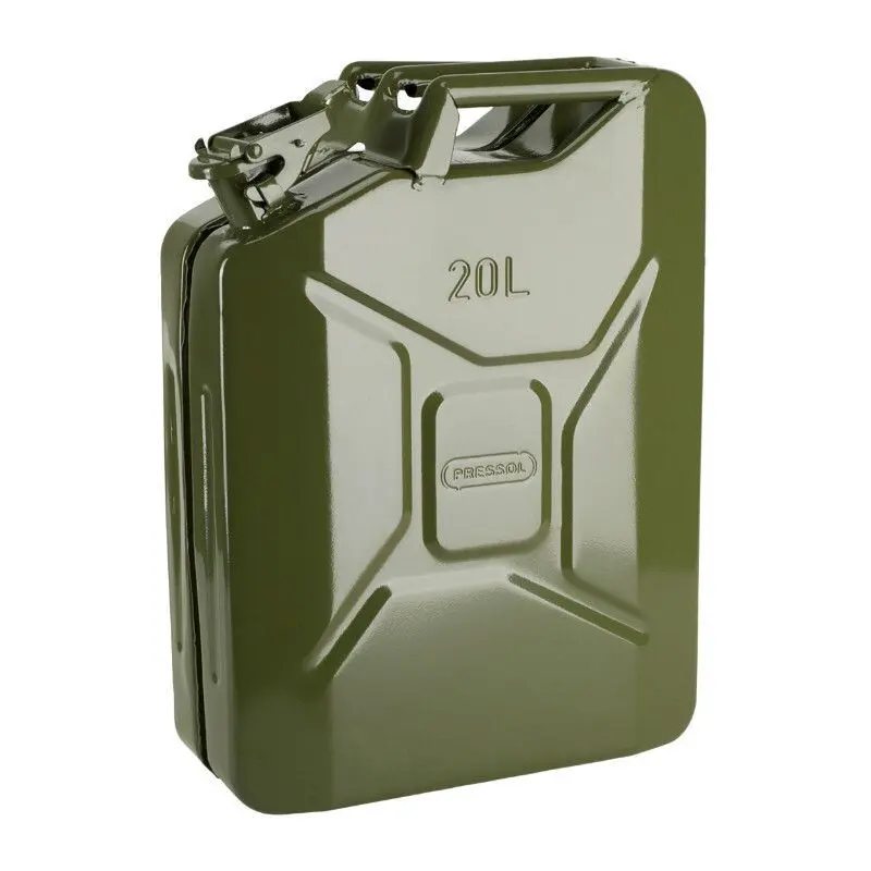 Jerrycan Benzin Treibstoff Metal Armee Typ us Pressol