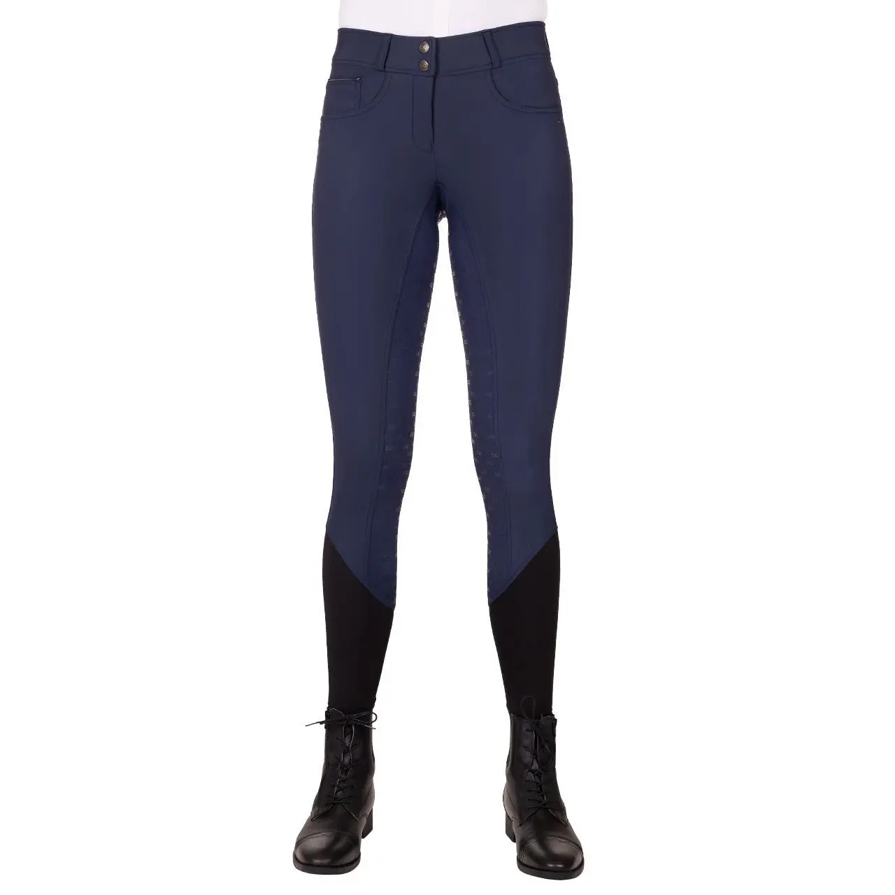 Pantaloni da equitazione full grip da donna Presteq PerformNow