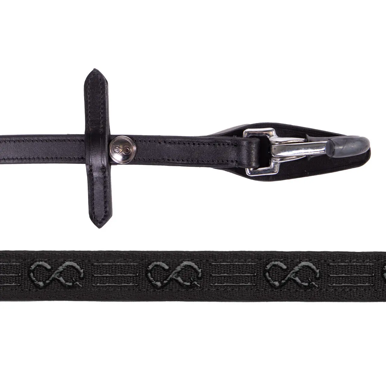 Pferdezügel mit Clip Presteq FaySport