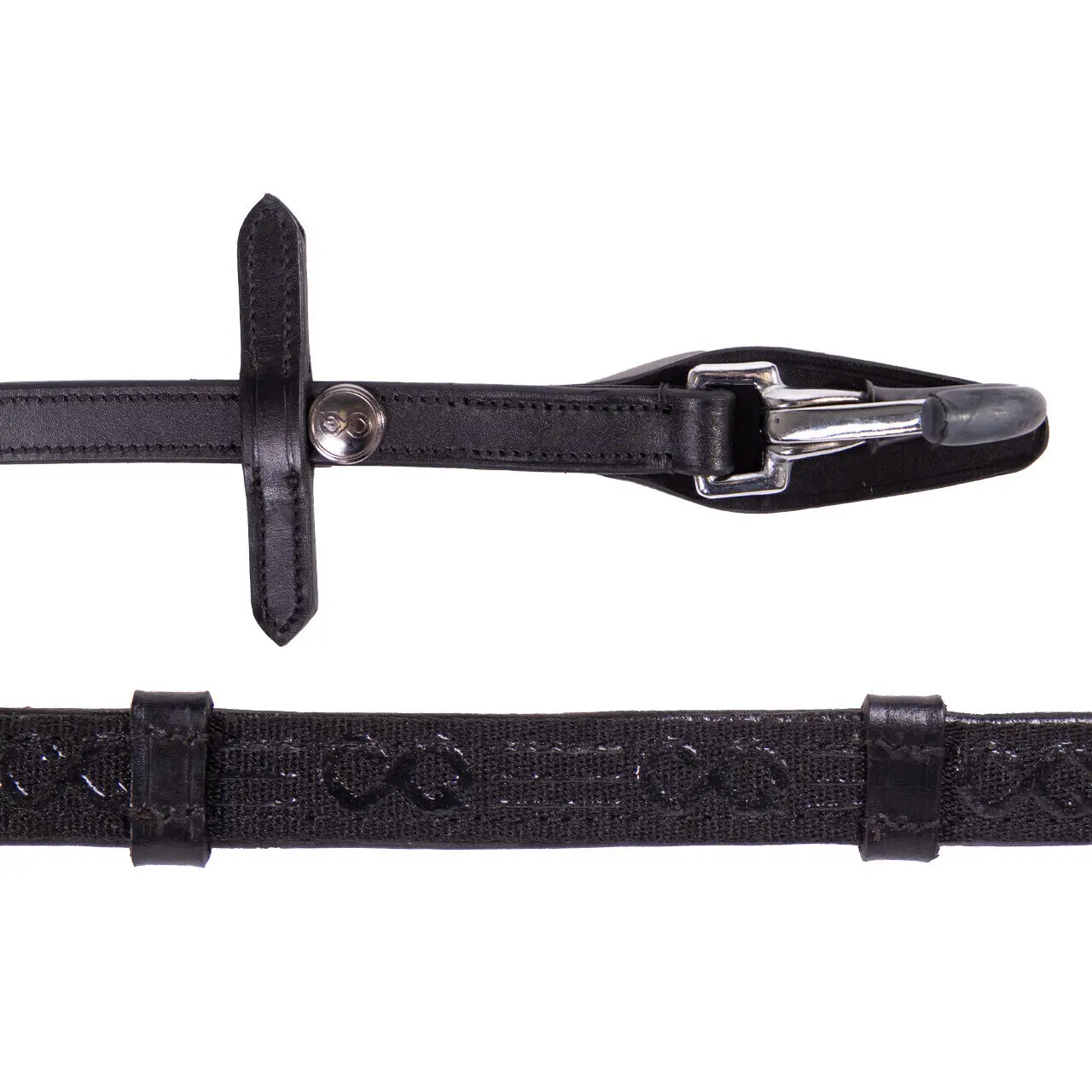 Reins for horse with clip and stops of Presteq FaySport