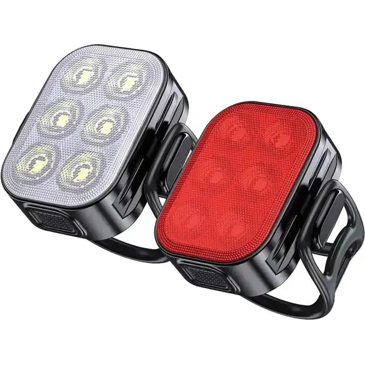 Voor- en achter LED-licht Pro Sport Lights 200/50 lumens