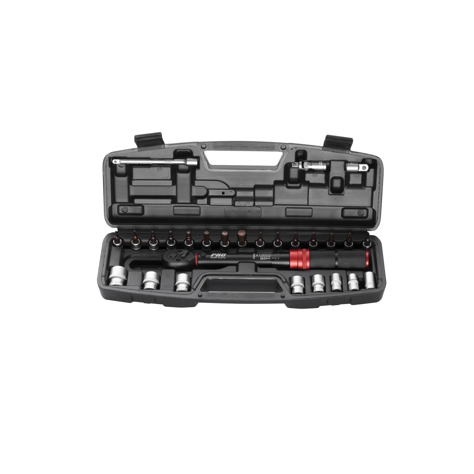 Dynamometrische Sleutel met Gereedschapskoffer Pro Sport Lights