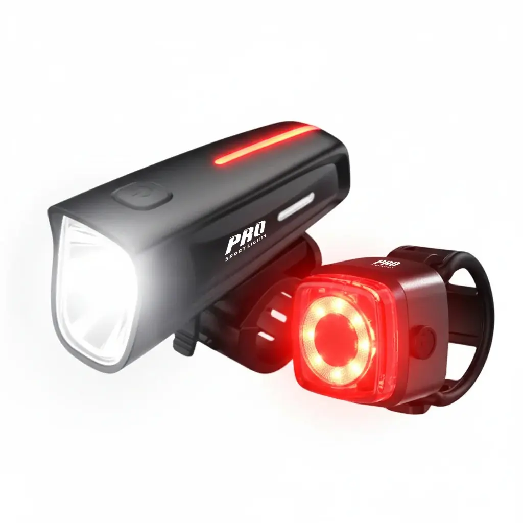 Image of Feu hinten und Scheinwerfer vorne Pro Sport Lights 100 lux