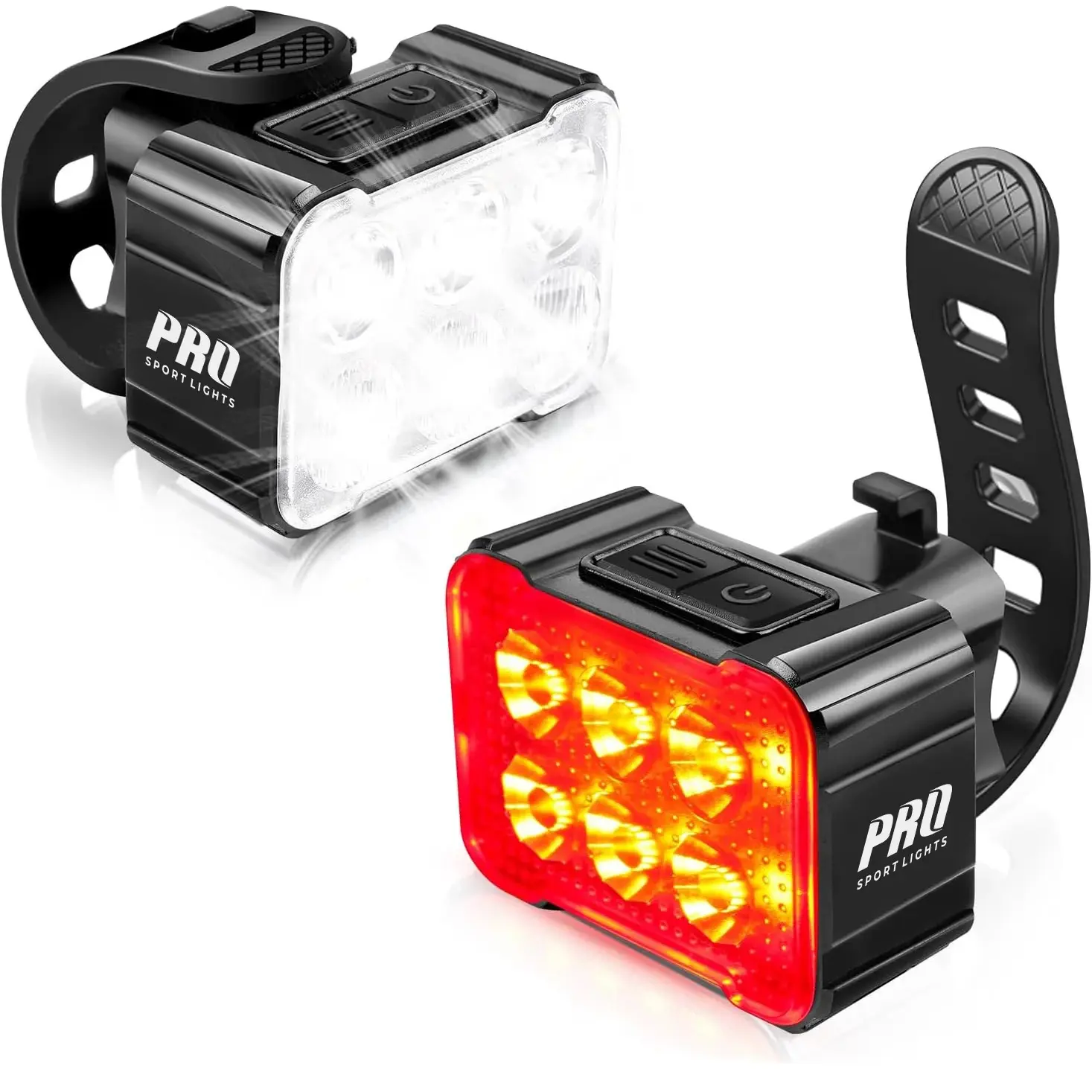 Image of Vorder- und Rück-LED-Leuchte Pro Sport Lights 360 et 50 Lumens