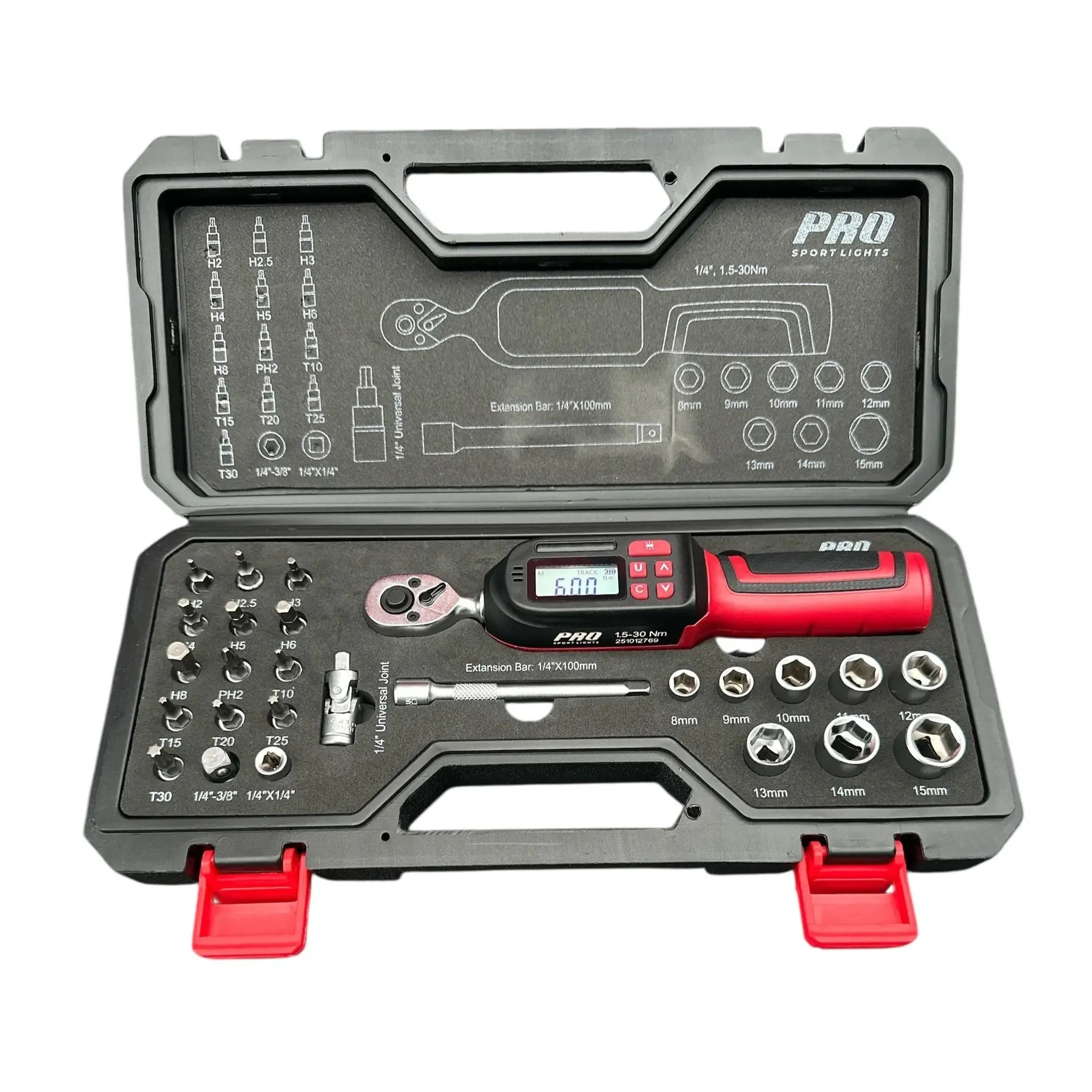 Momentsleutel Pro Sport Lights (x26)