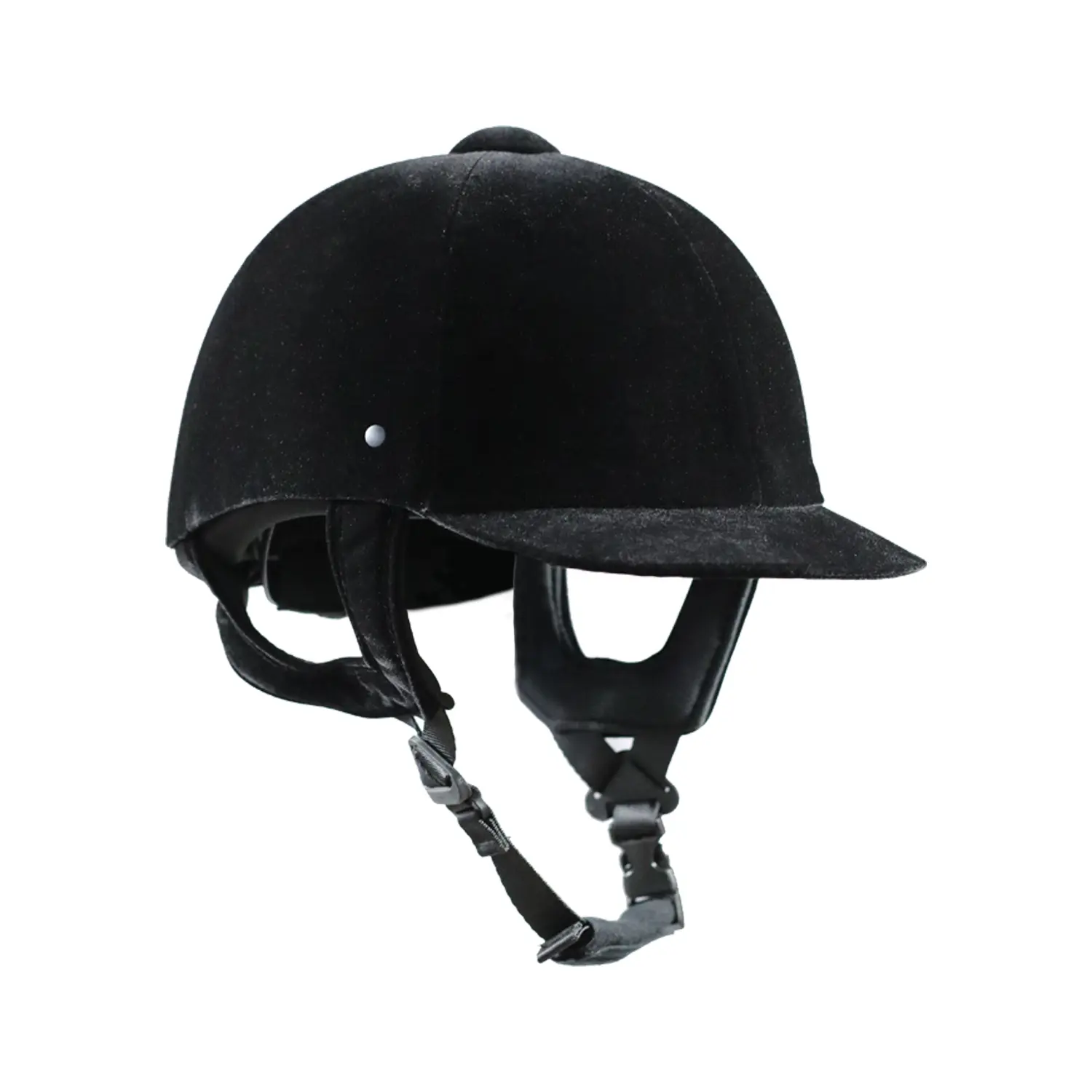Cappello da equitazione in velluto Pro-Tech