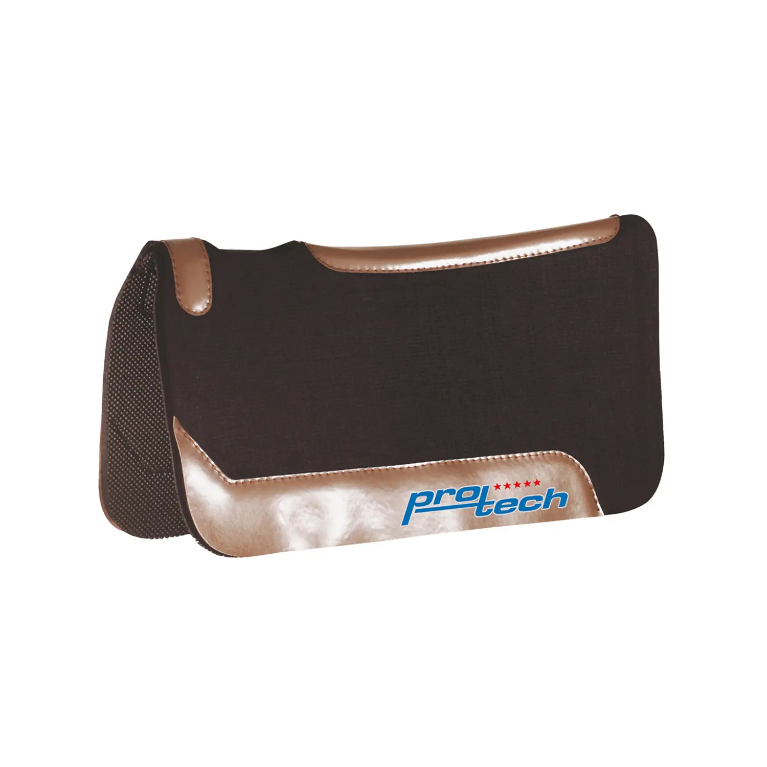Western saddle pad for horse with long neoprene and felt patch Pro-Tech