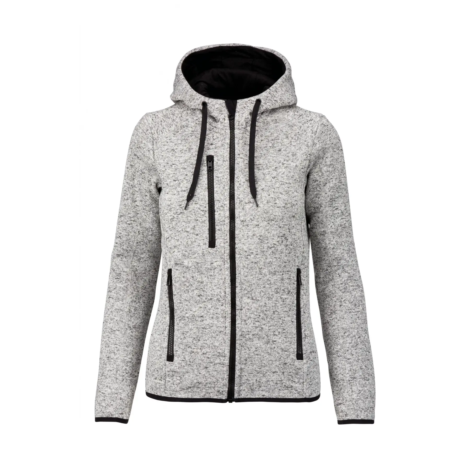 Hoodie, meliert Damen Proact