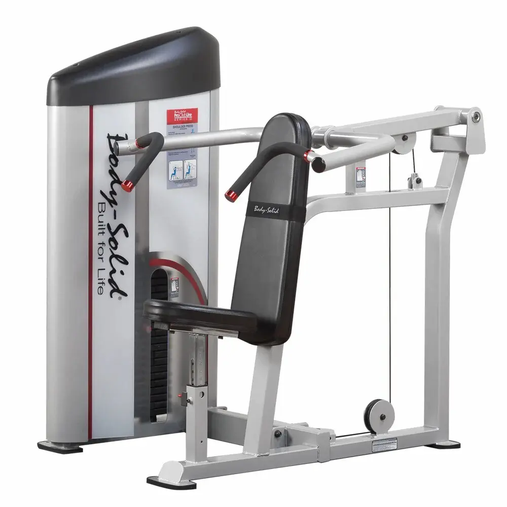Schouderpersmachine ProClubLine Series II Pile de poids 95 kg