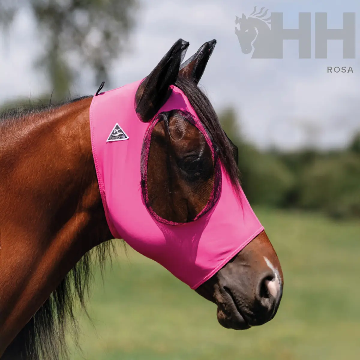 Anti-vliegenmasker voor paarden Professional's Choice Comfort-Fit
