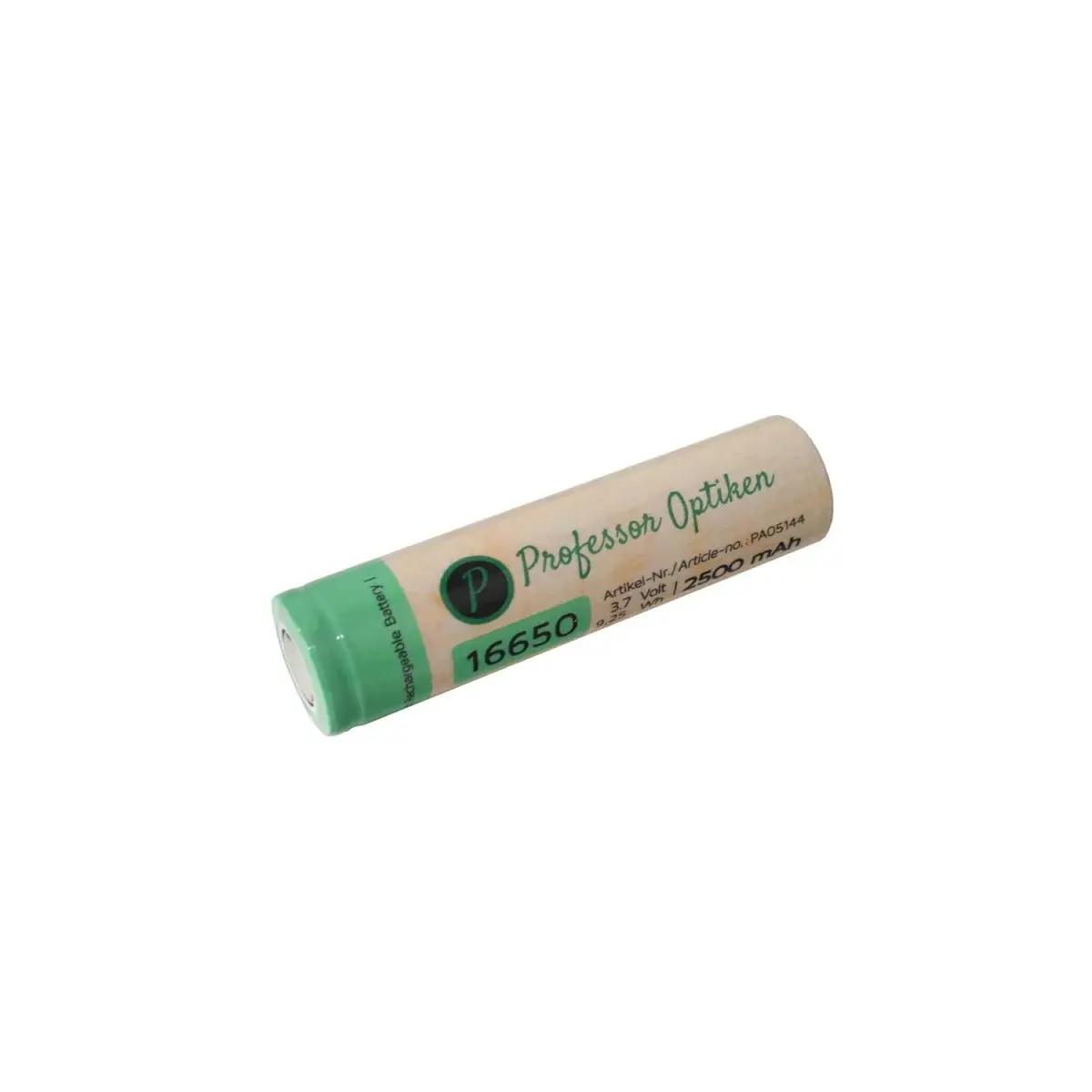 Batterij Professor Optiken Accu Lilo 16650