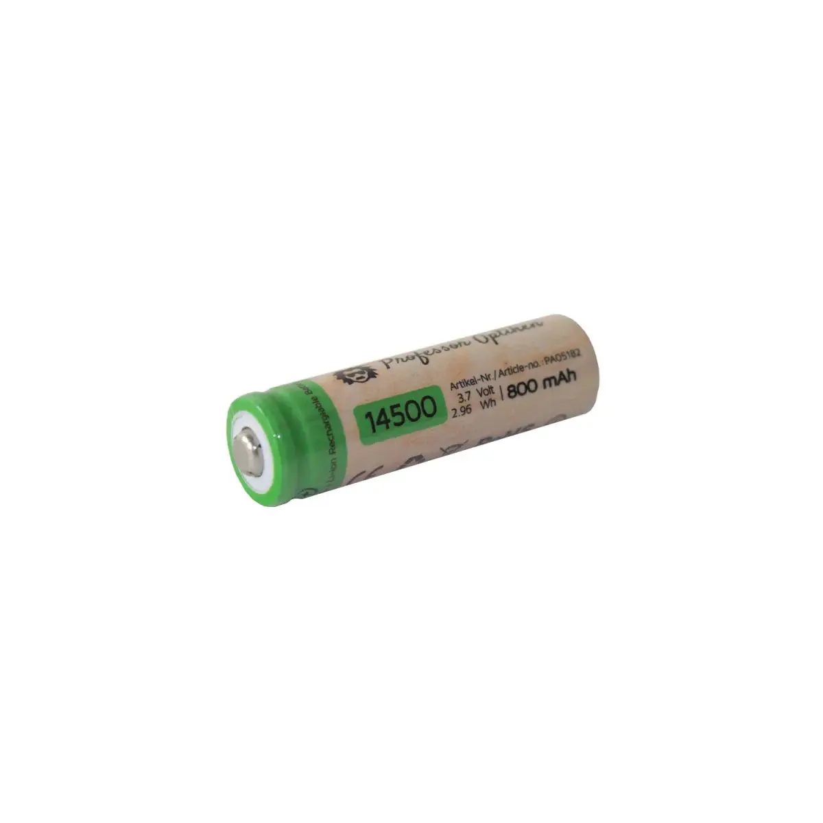 Batterij Professor Optiken Accu Lilo 14500