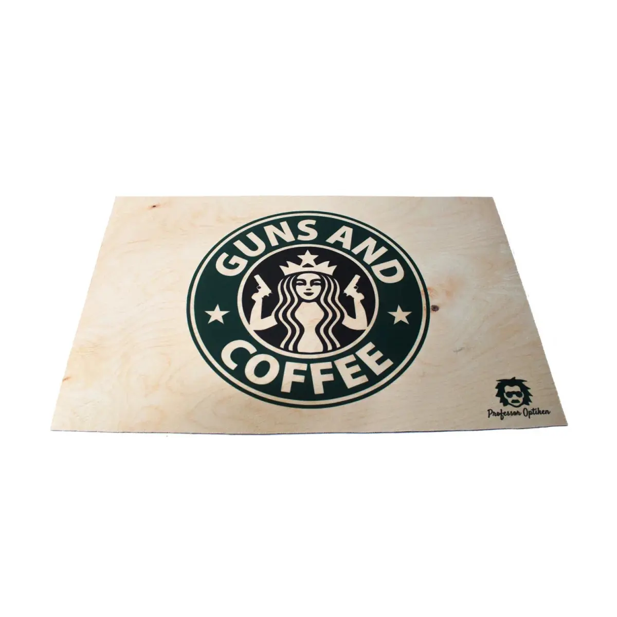 Tapijt Professor Optiken Guns and Coffee I