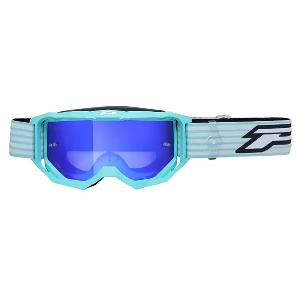 Motocross-Brille Progrip 3300 FL Vision Go