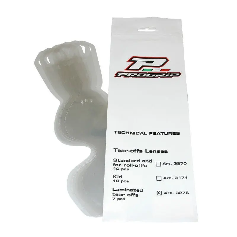 7er-Set Motorrad-Tear-off für Cross-Maske/Brille Progrip 3276 3200, 3201, 3204, 3301, 3400, 3450