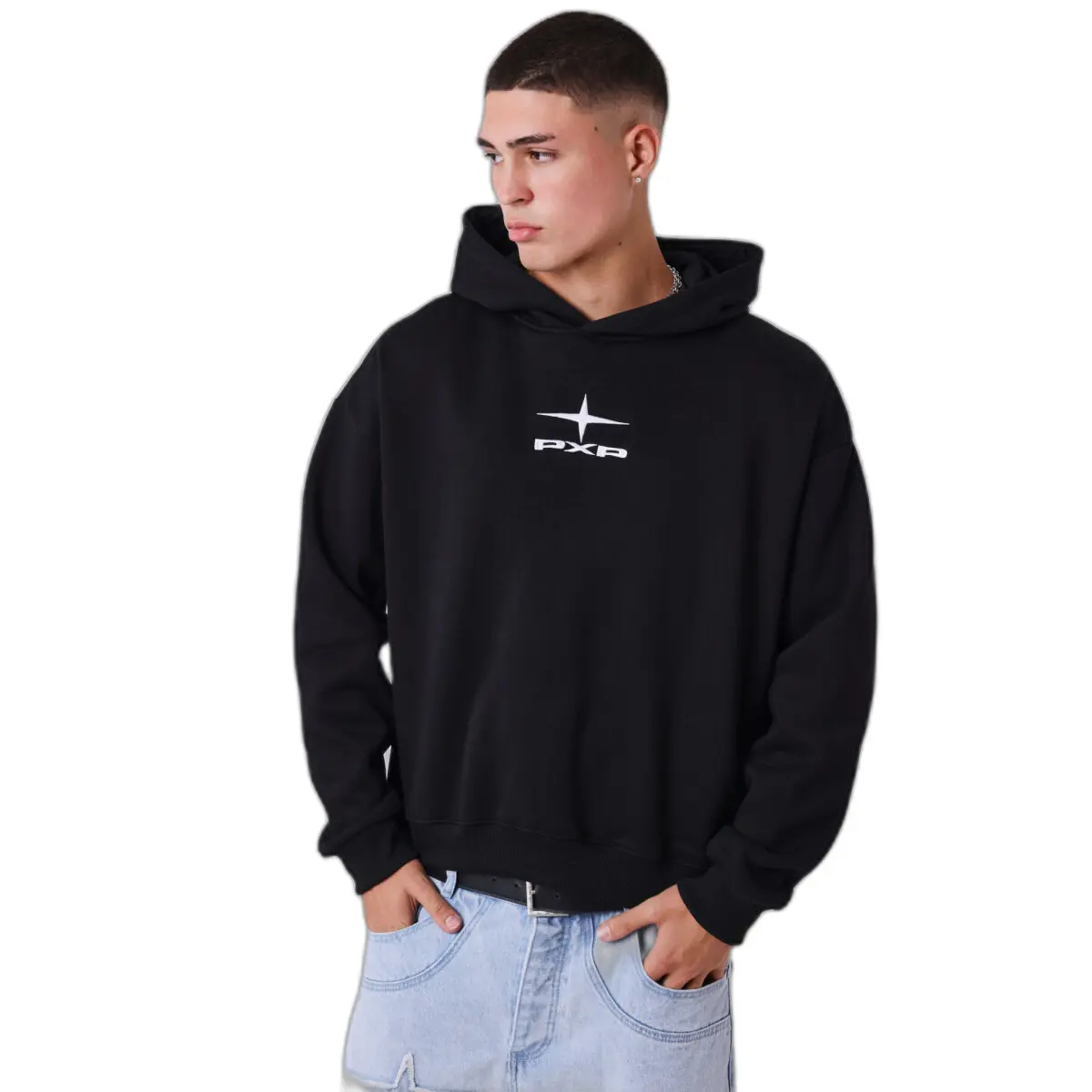 Felpa con cappuccio boxy Project X Paris Essentials