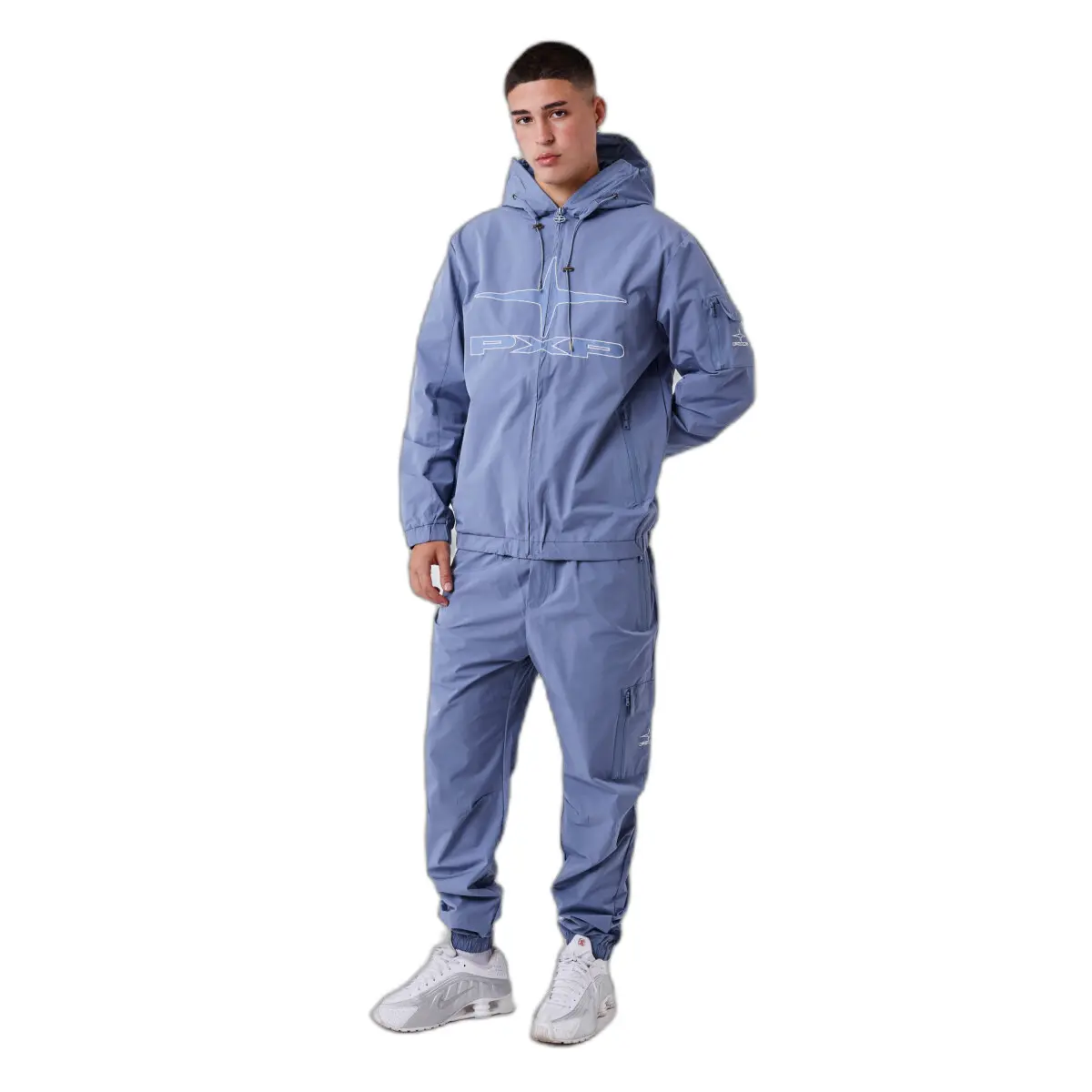 Giacca con zip e cappuccio Project X Paris