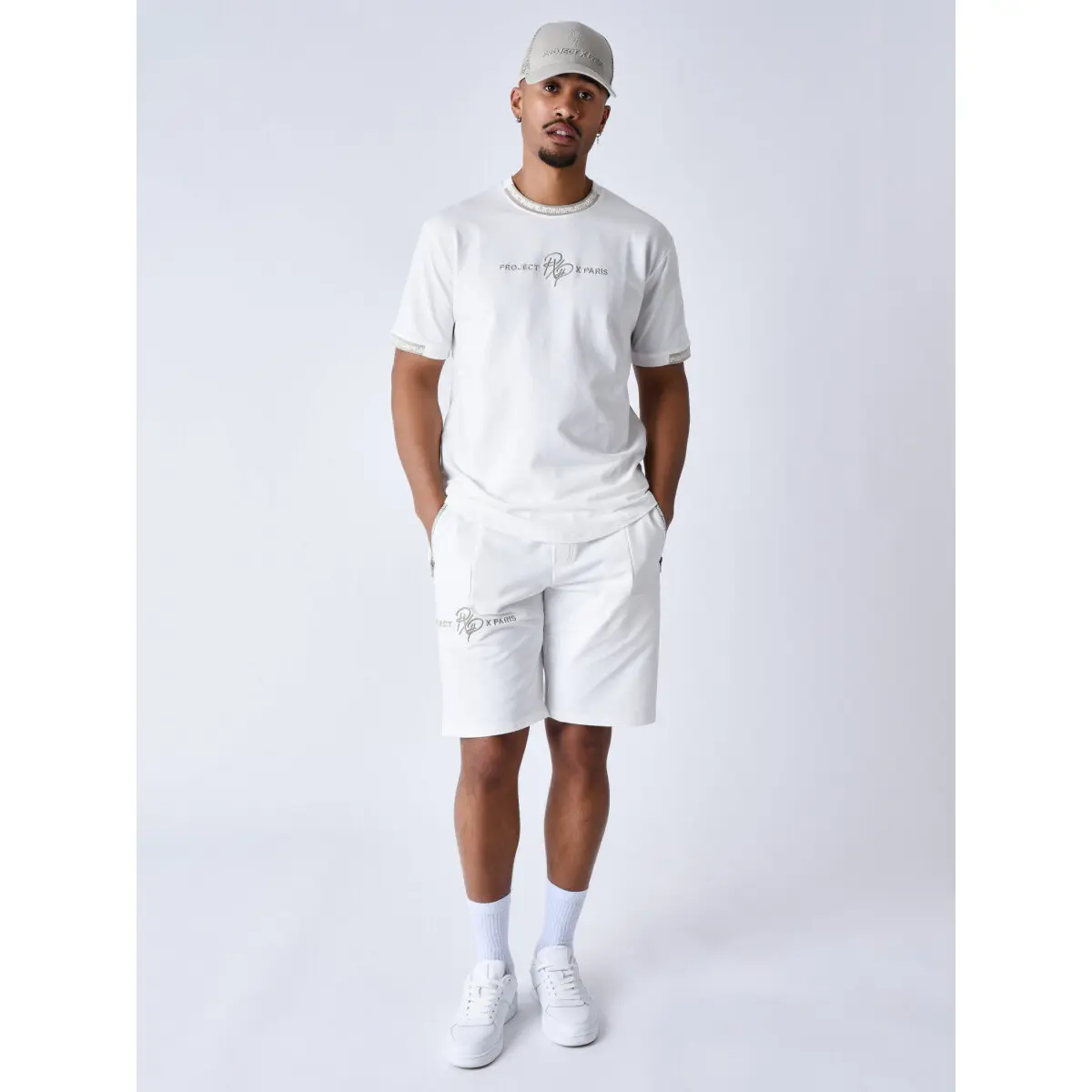 Short con logo Project X Paris