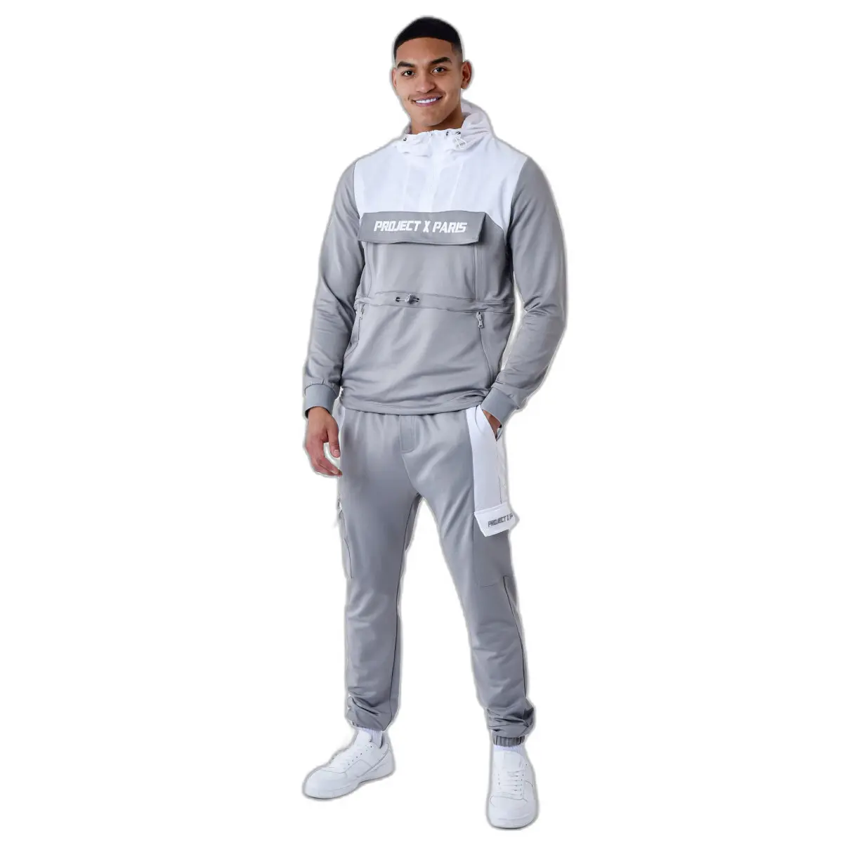 Pantaloni da jogging cargo bicolore Project X Paris