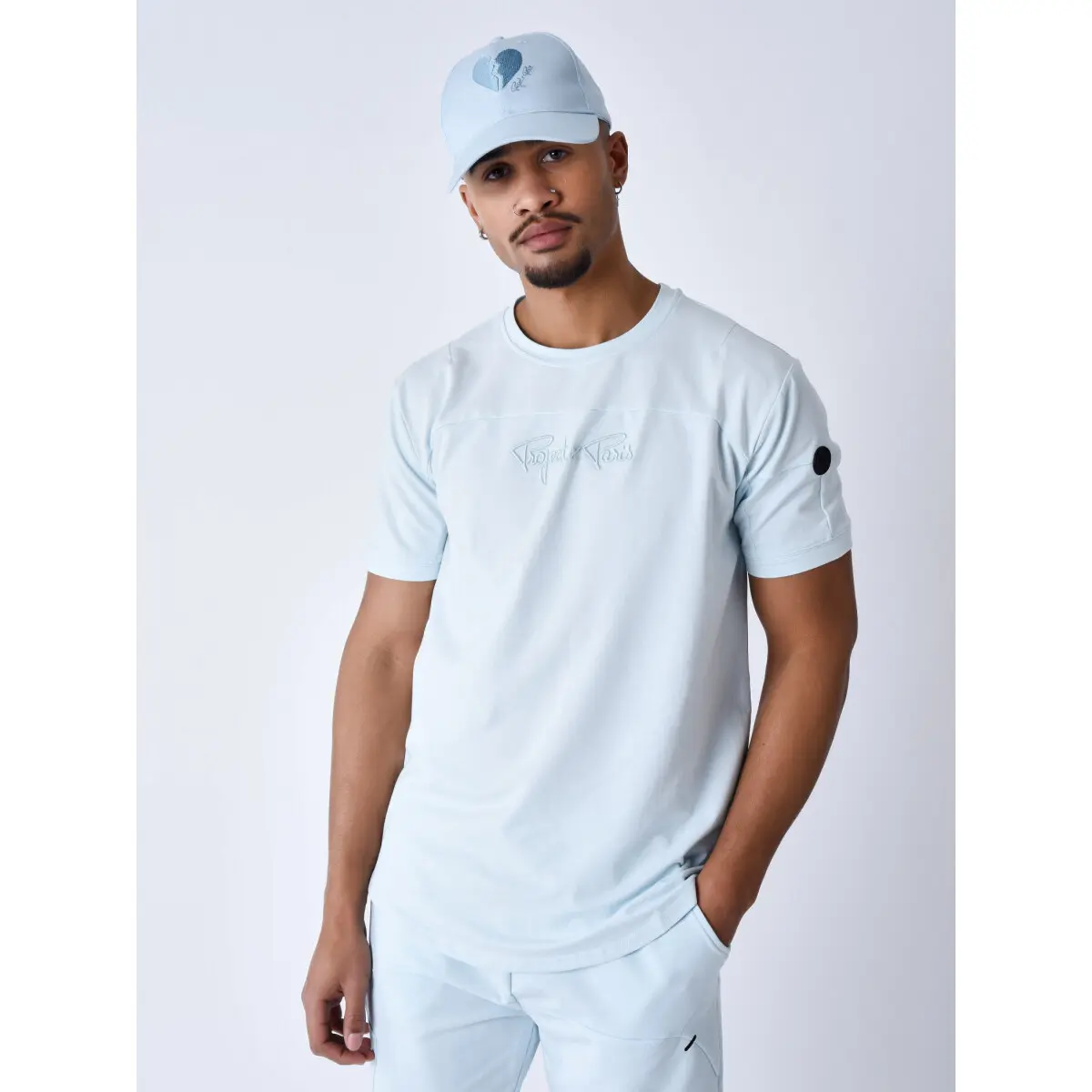 Technisches T-Shirt mit Ausschnitten Project X Paris
