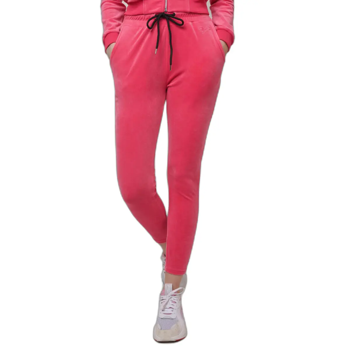 Pantaloni da jogging in velluto donna Project X Paris