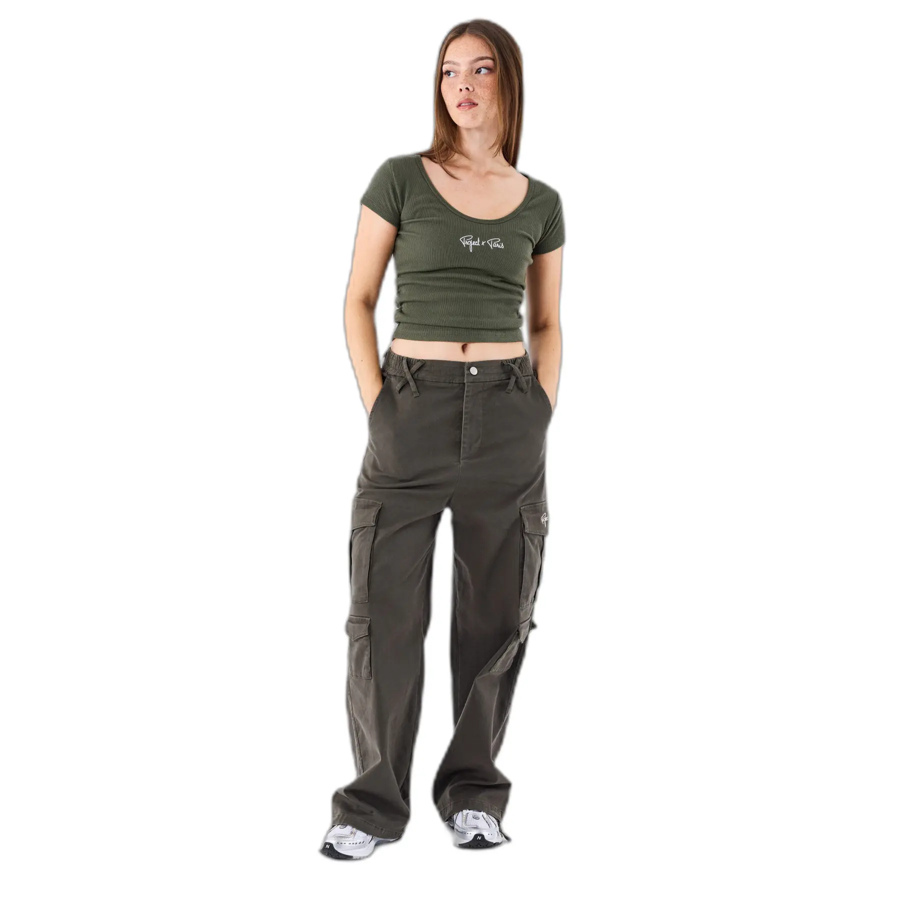 Pantaloni cargo donna Project X Paris