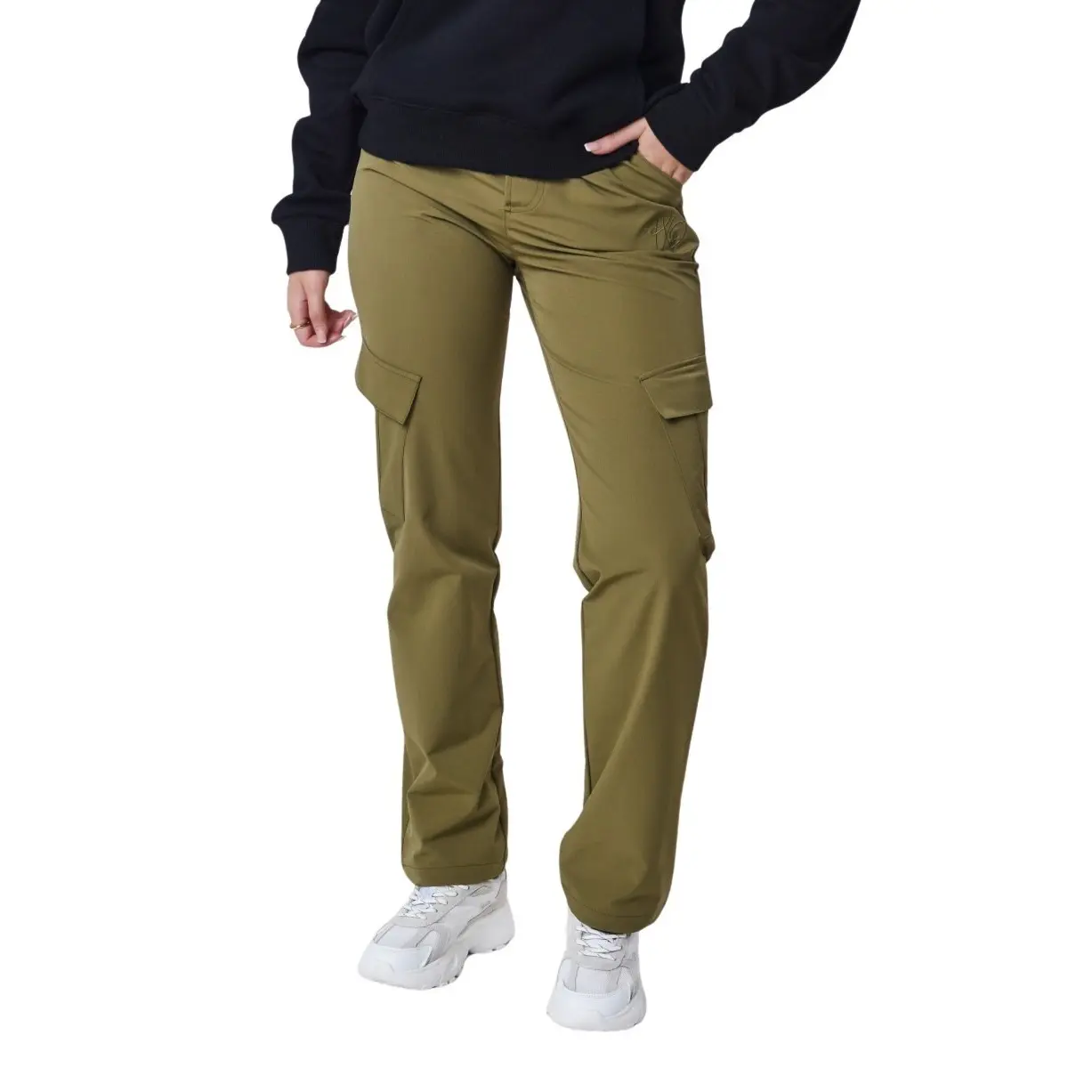 Pantaloni cargo dritti da donna Project X Paris