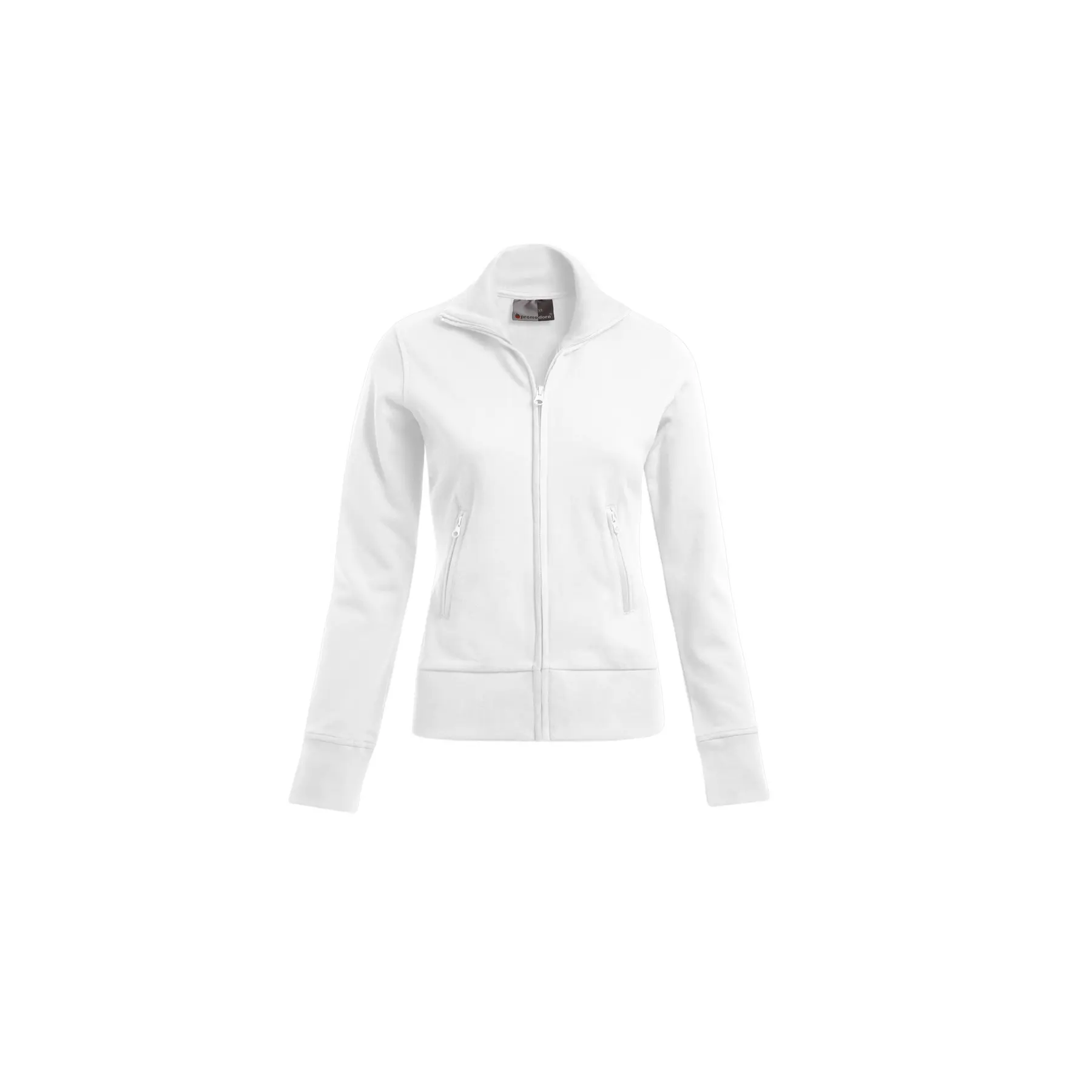 Felpa con zip e colletto alto donna Promodoro