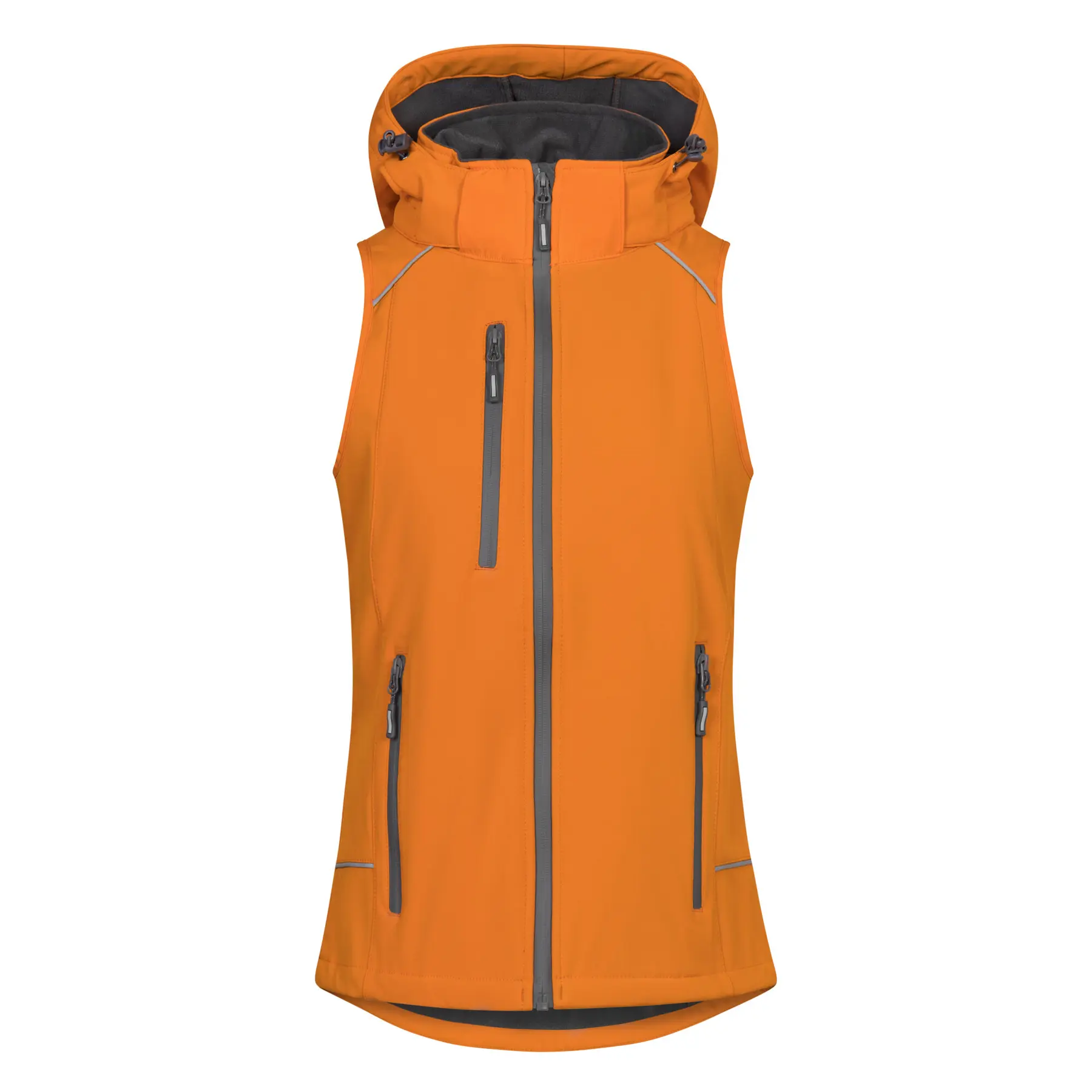 Gilet con cappuccio softshell donna Promodoro