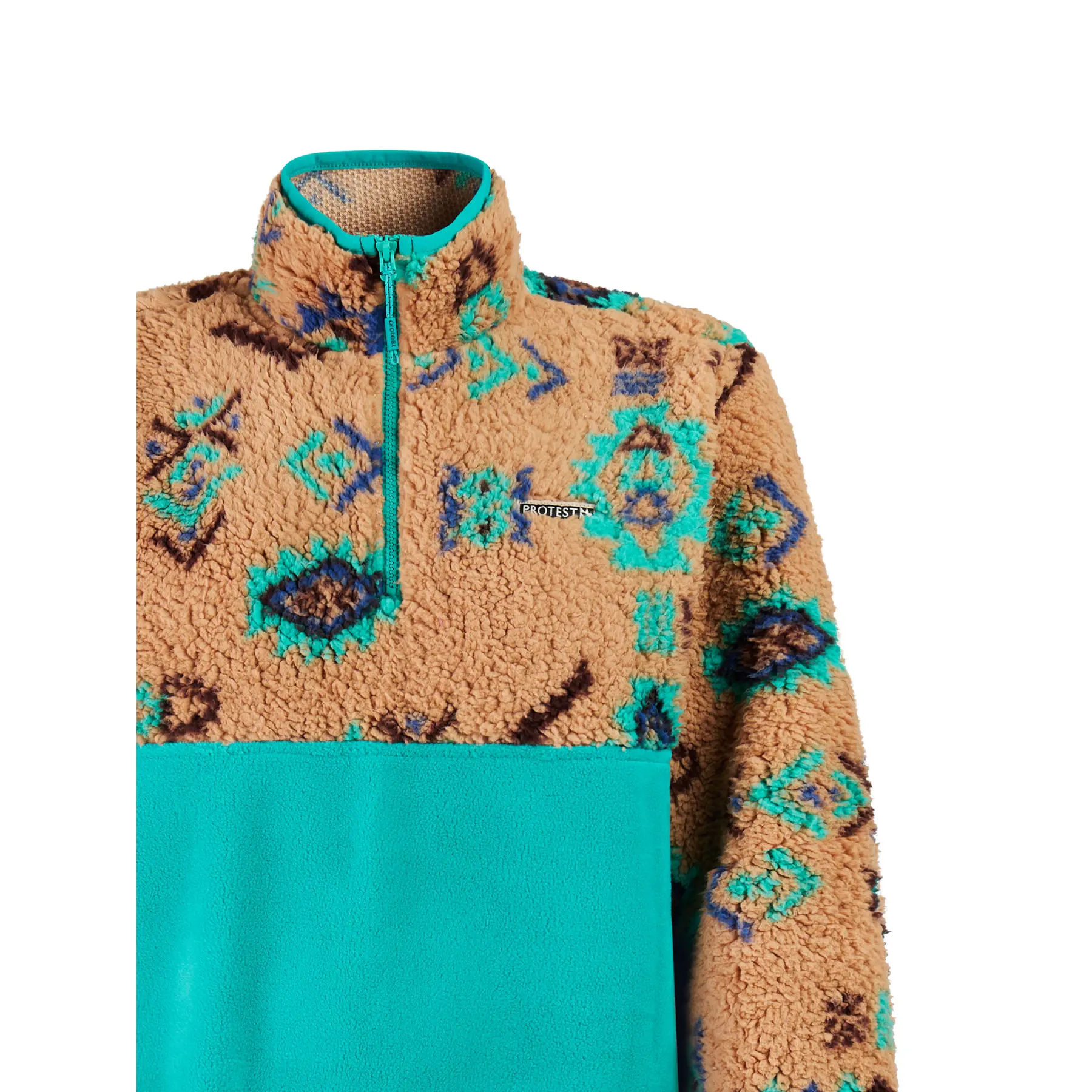 Protest PRTDotty - Sweater Dames - Trui - Fleece - 1/4 rits