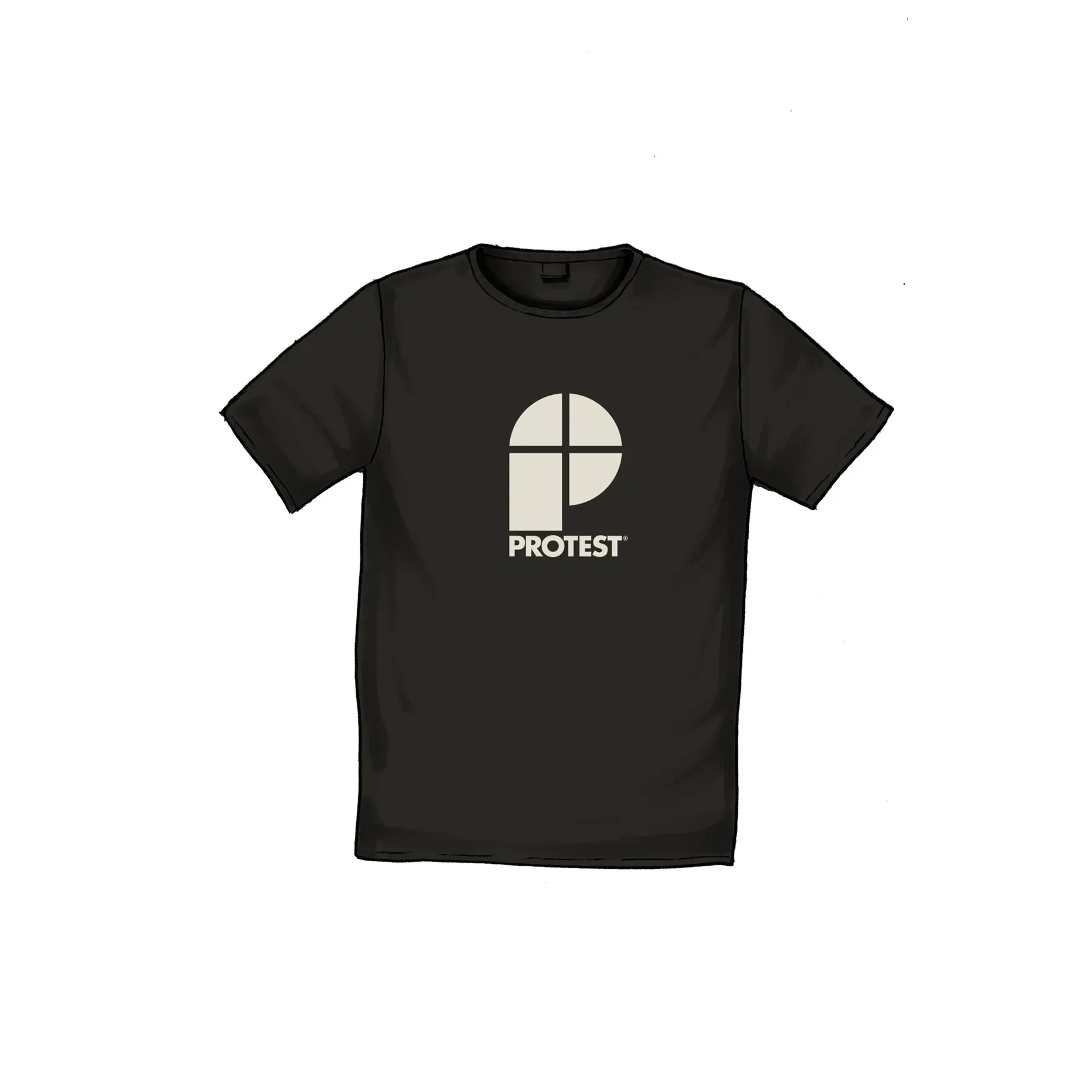 T-shirt Protest Classic Logo