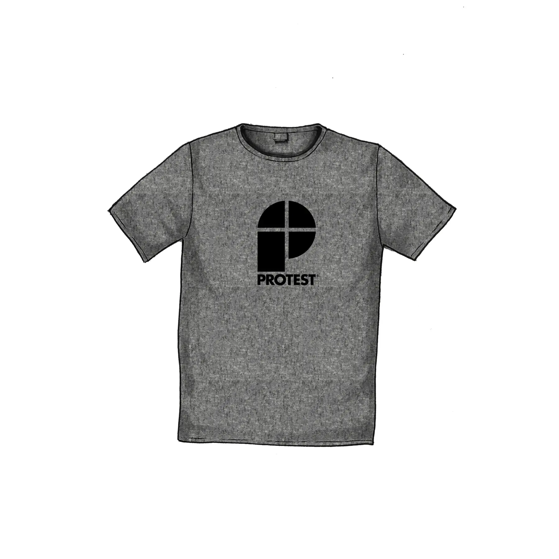 T-shirt Protest Classic Logo