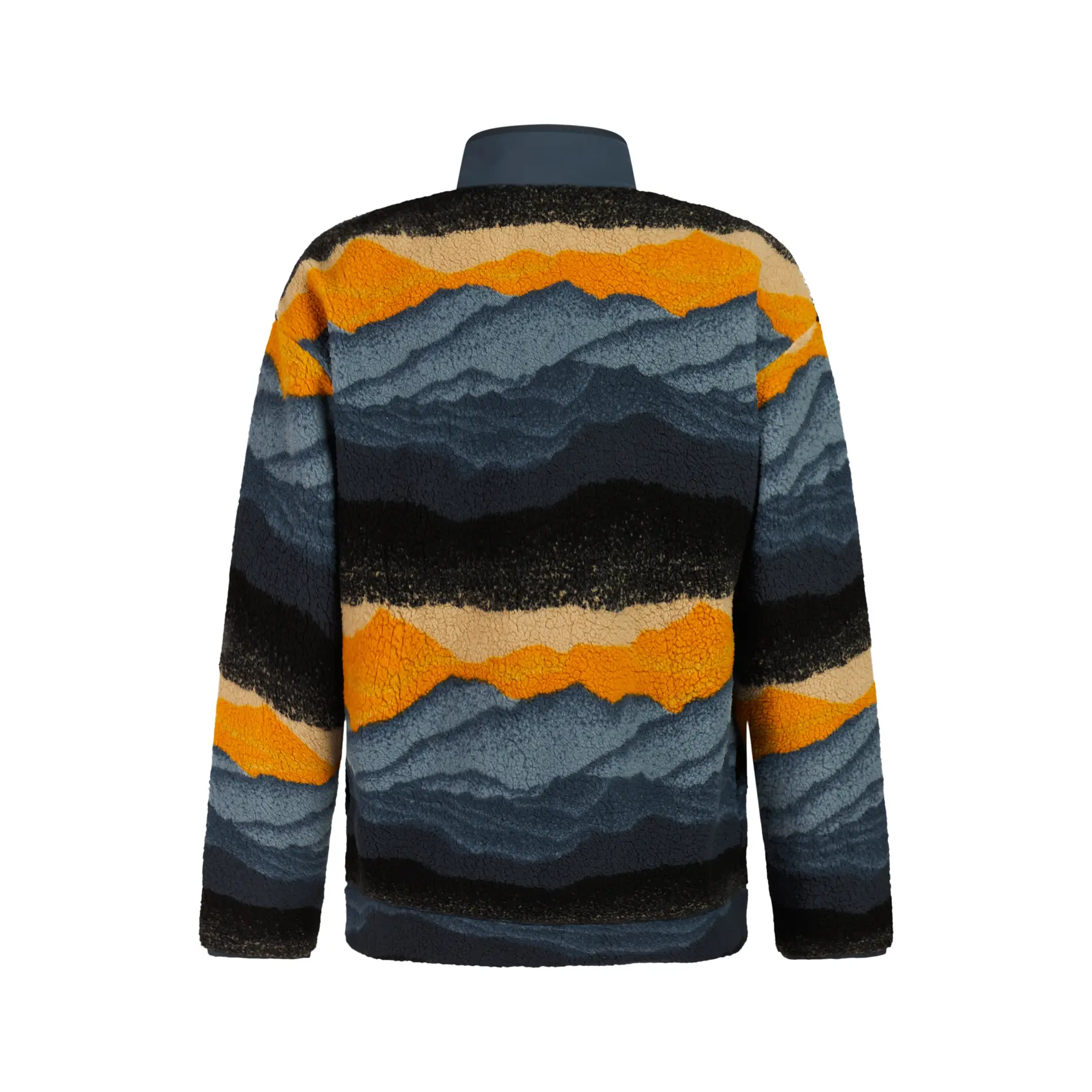Geknoopte fleece 1/4 Protest Browser