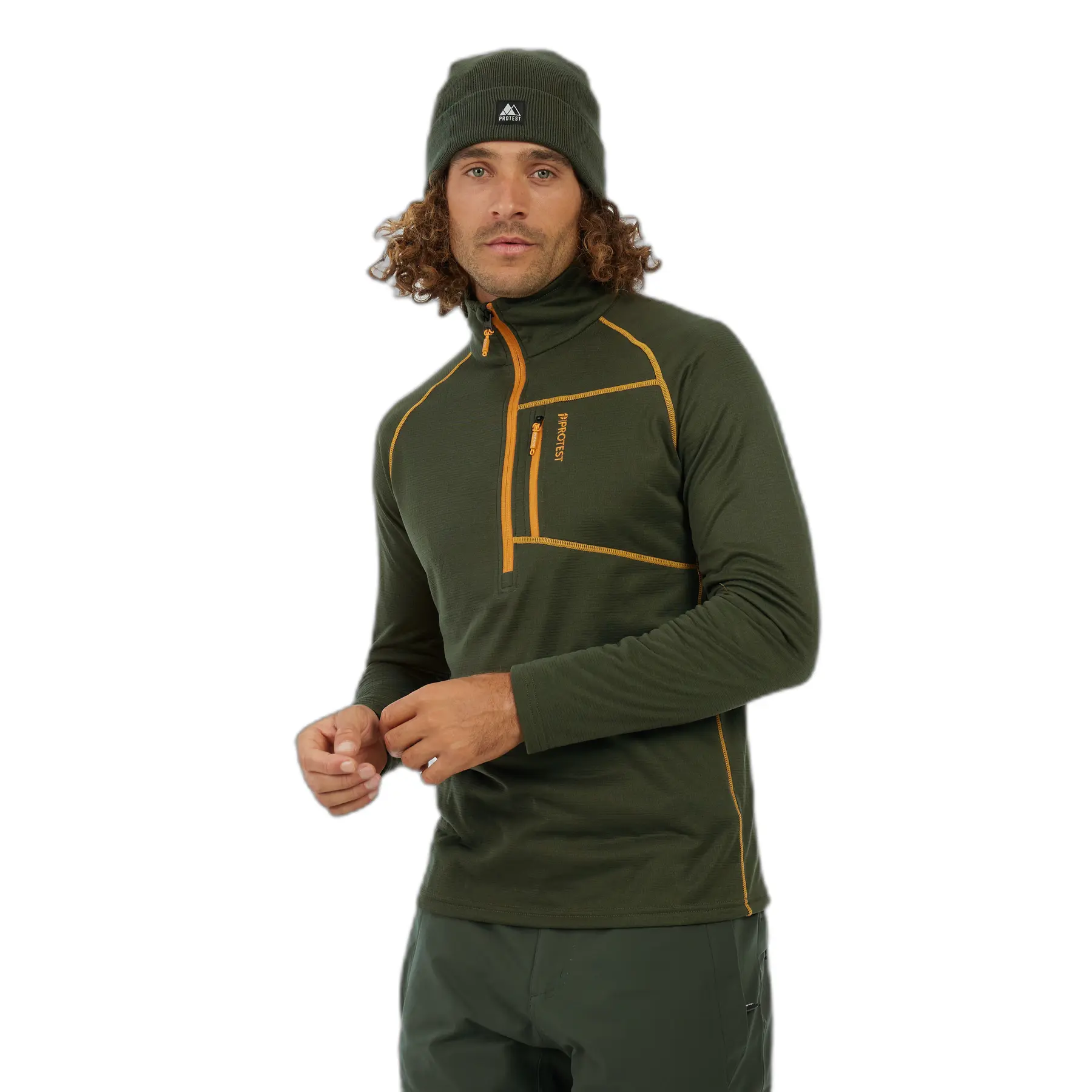 Maglia termica con 1/4 di zip Protest Rekody
