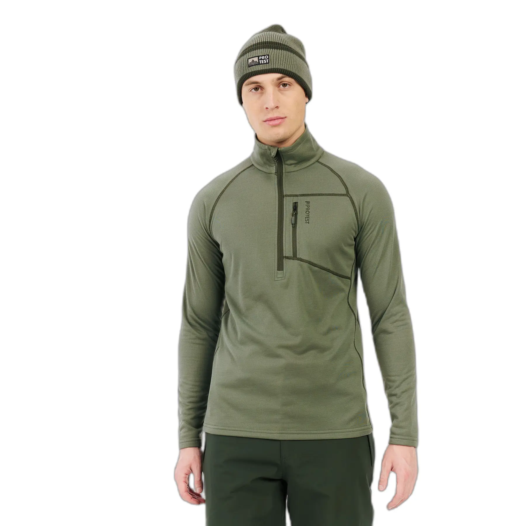 Maglia termica con 1/4 di zip Protest Rekody