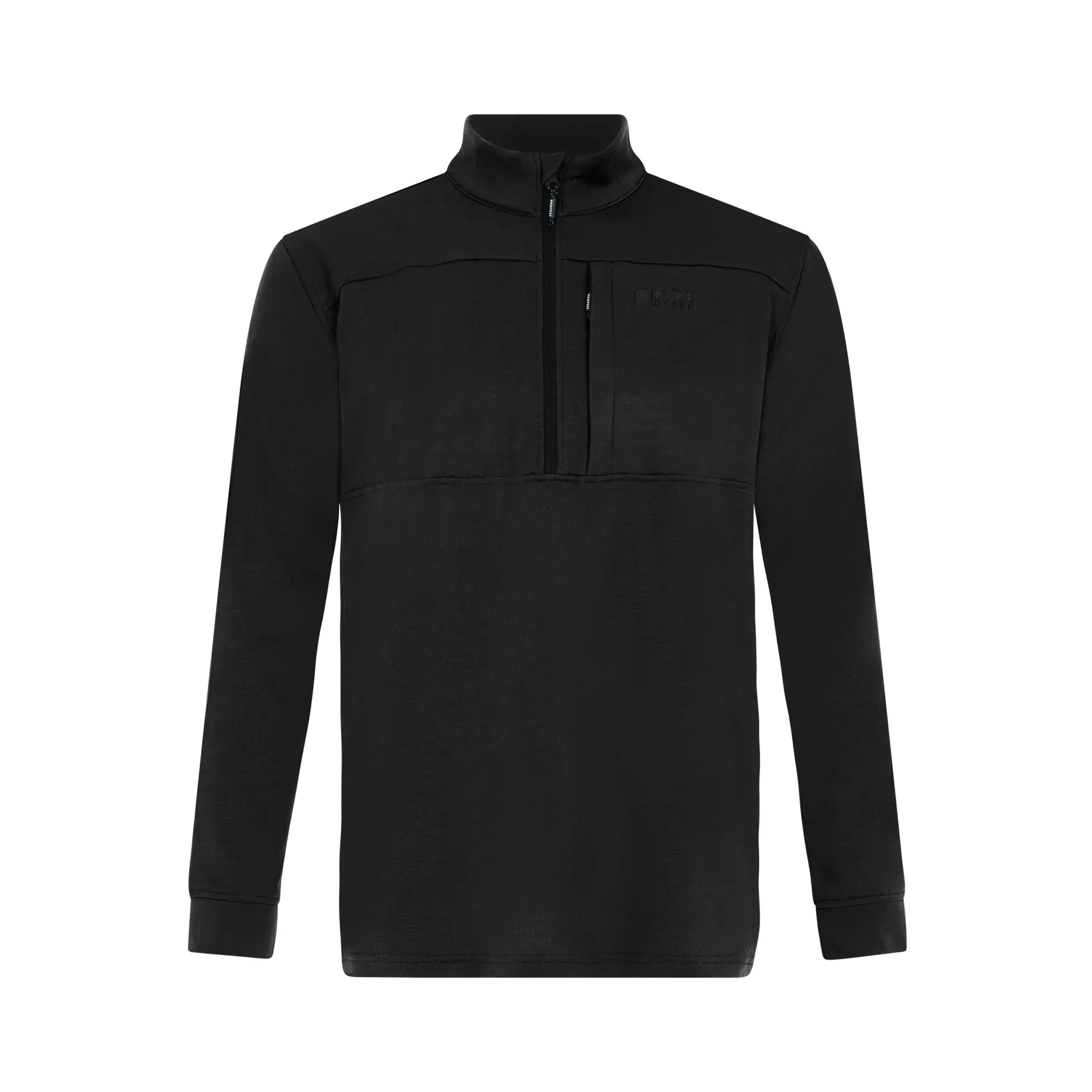 1/4 rits fleece Protest Graphic