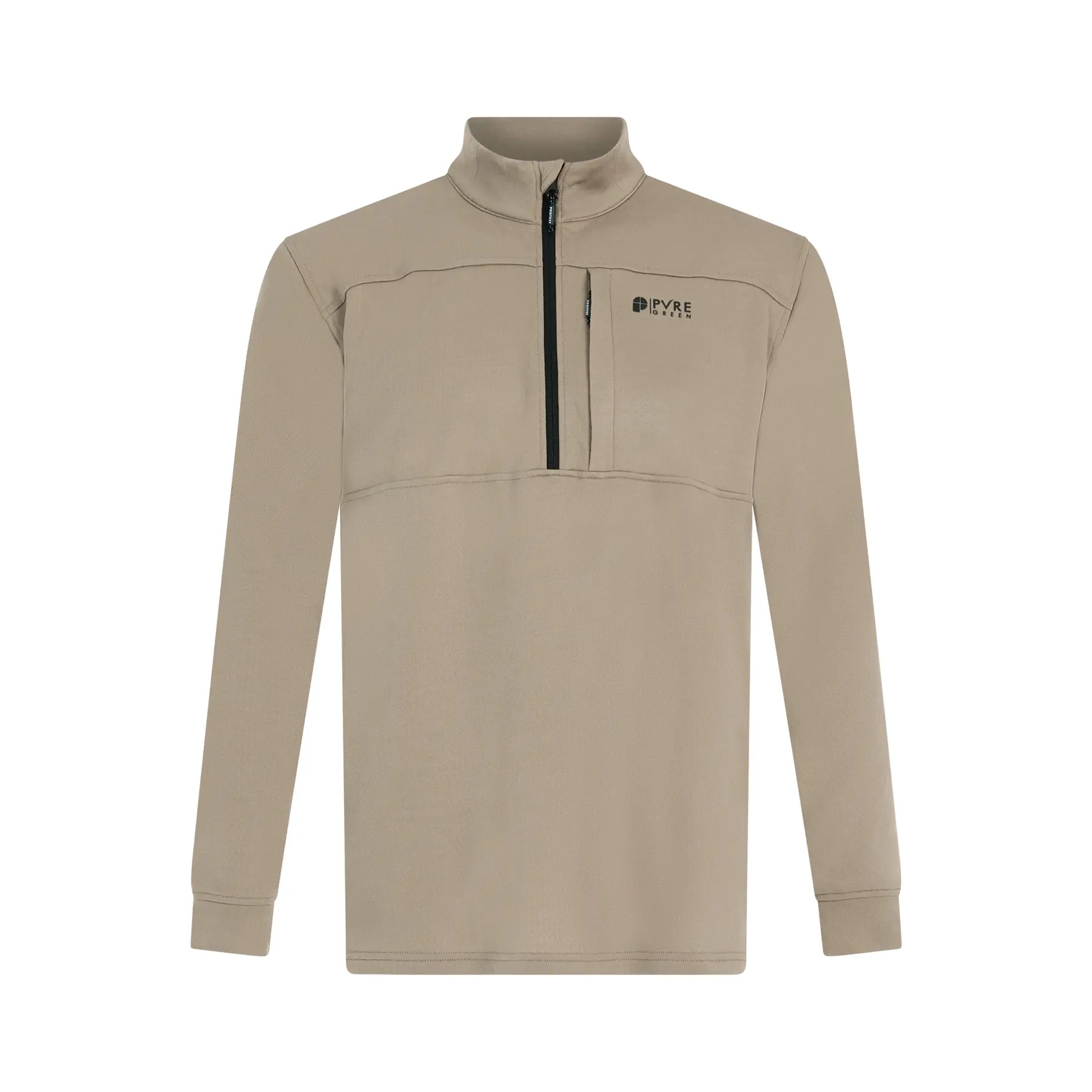 1/4 rits fleece Protest Graphic