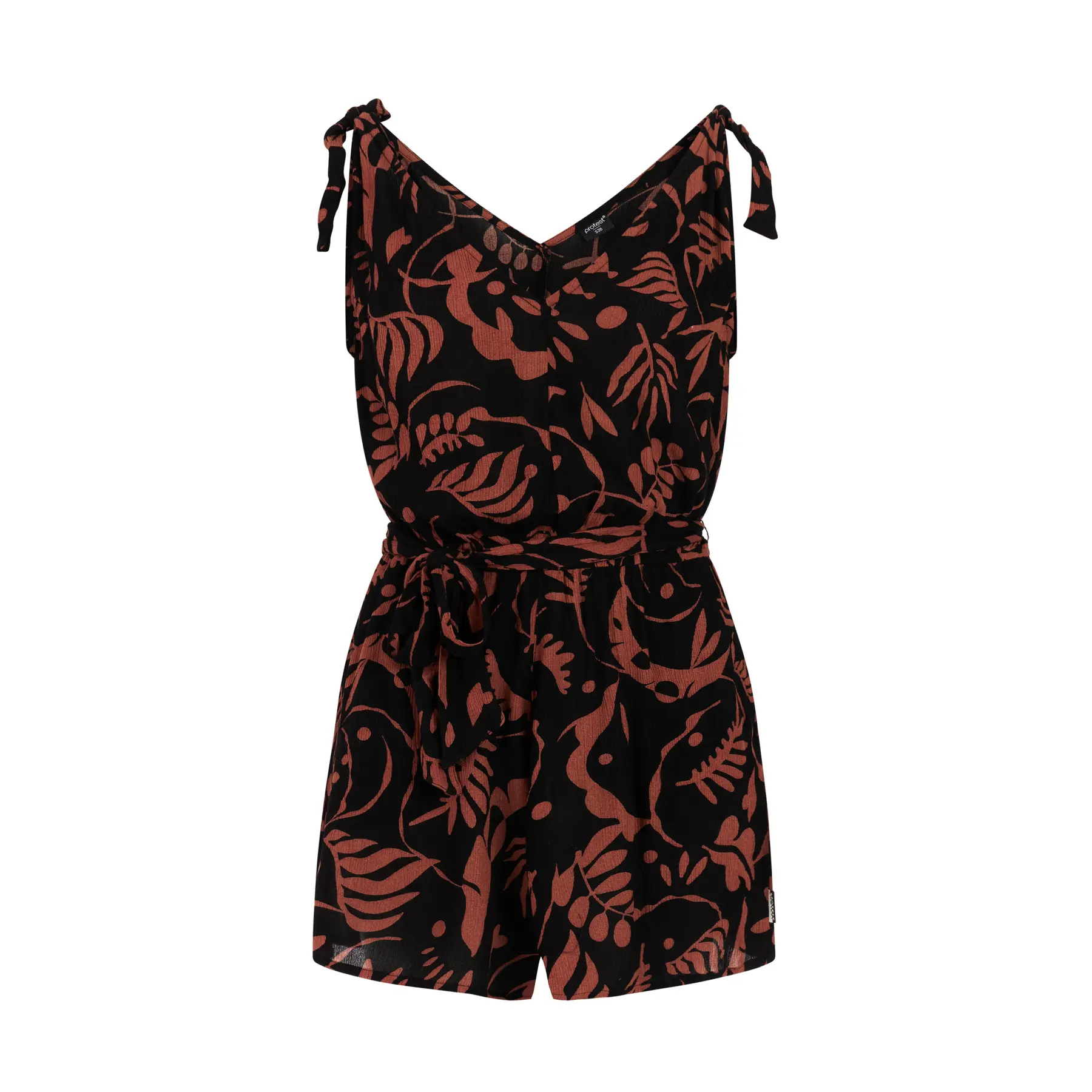 Kurzer Jumpsuit Damen Protest Bluet