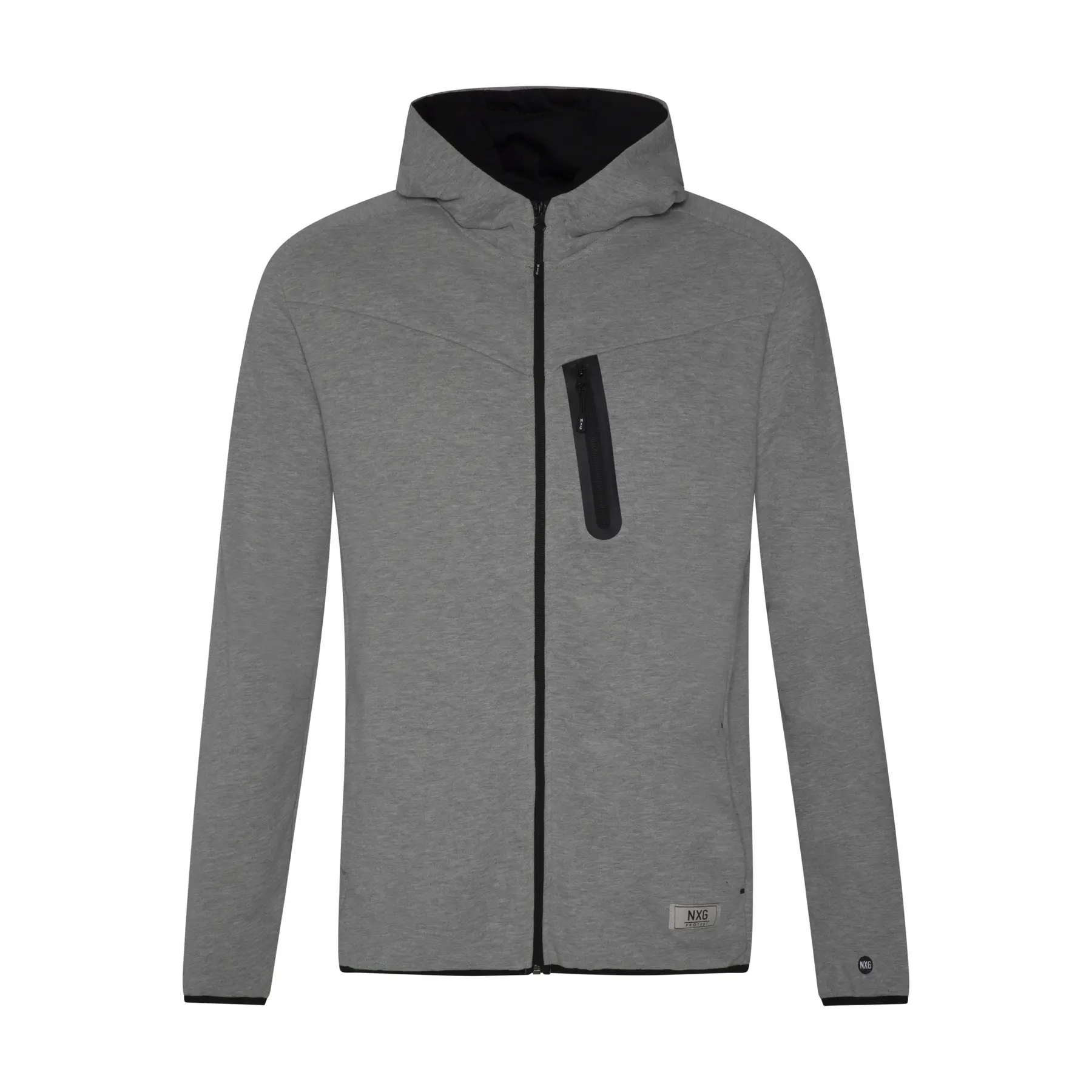 Hooded sweatshirt met rits Protest Nxgaristotle