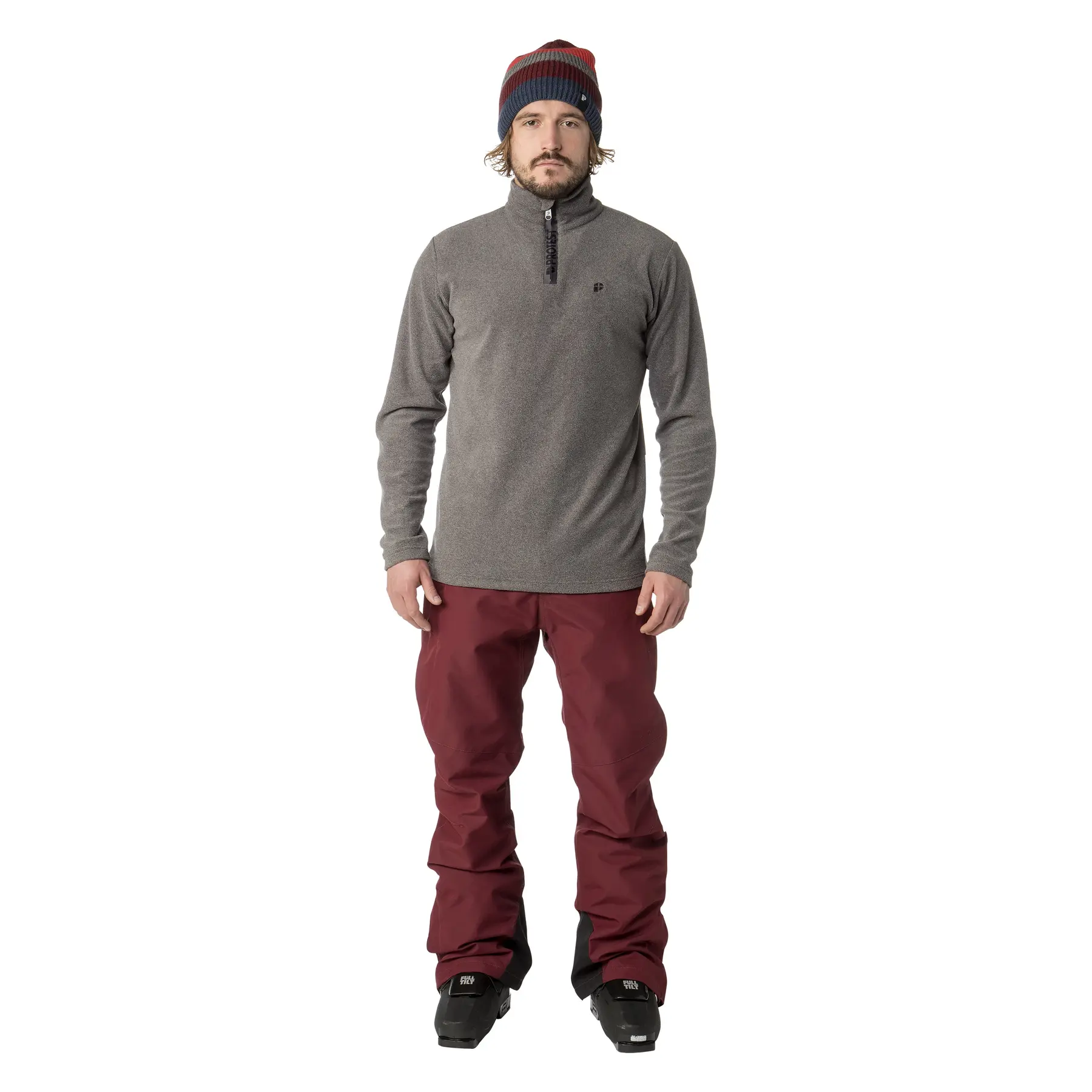 1/4 rits fleece Protest Perfectym