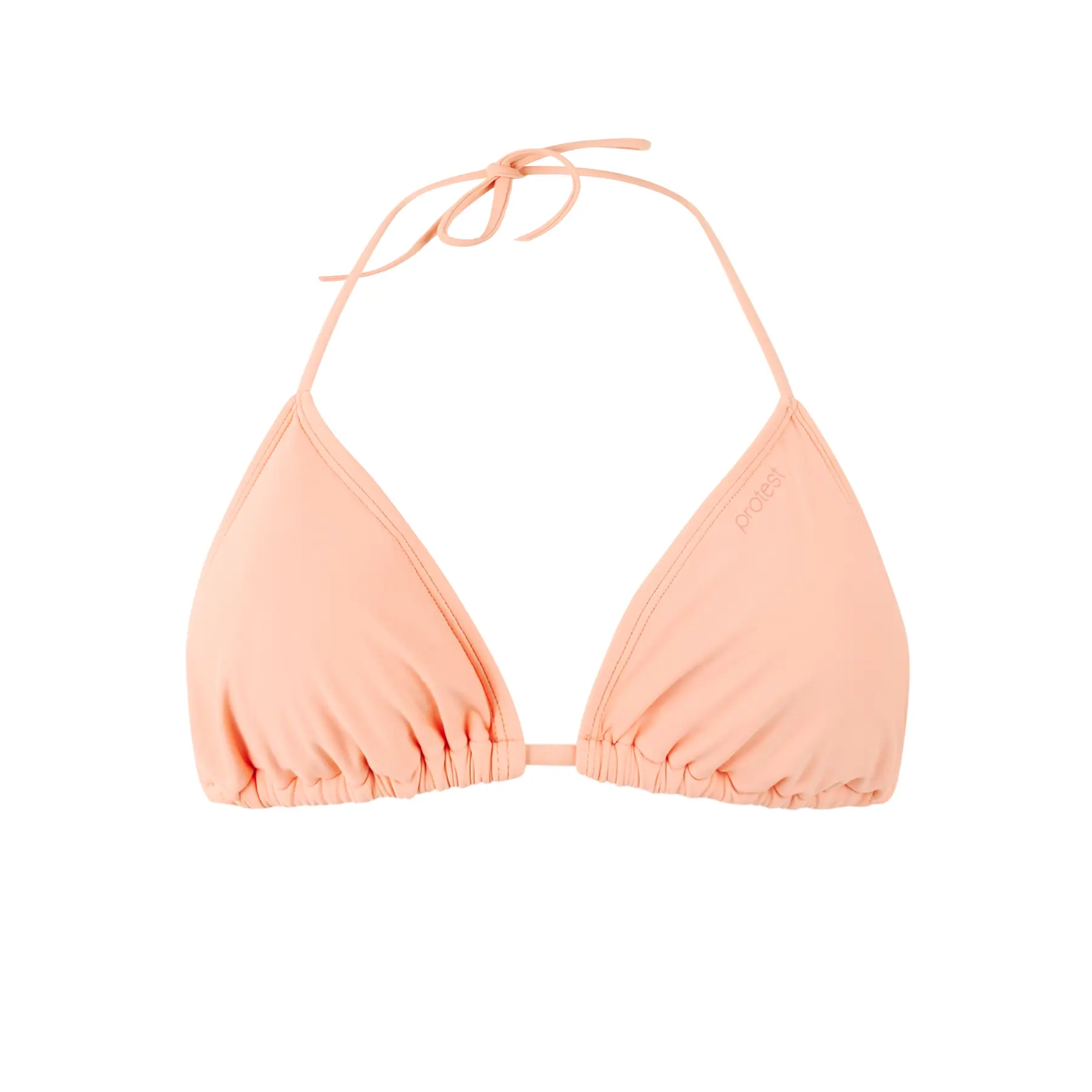 Protest MIXAlus - Triangel bikini top Dames - Koordsluiting - Uitneembare vulling - Normale pasvorm - Zwart