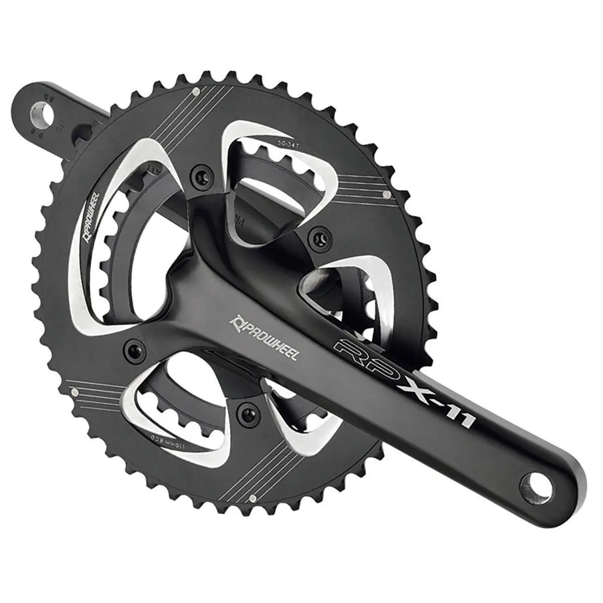 Dubbele aluminium pedalen Prowheel RPX11 621C TT 1 34/50T