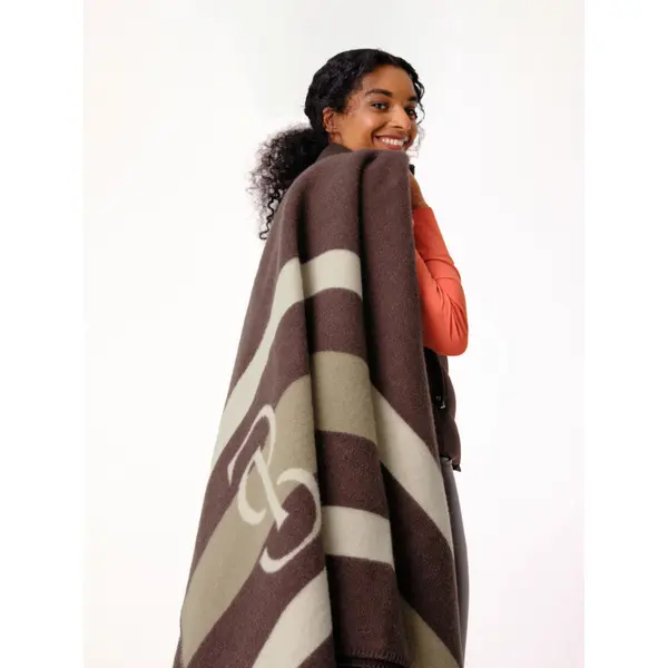 Striped wool horse blanket PS of Sweden