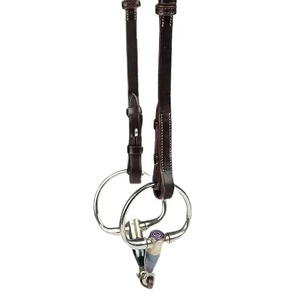 Horse bridle accessory PS of Sweden French White Stitching